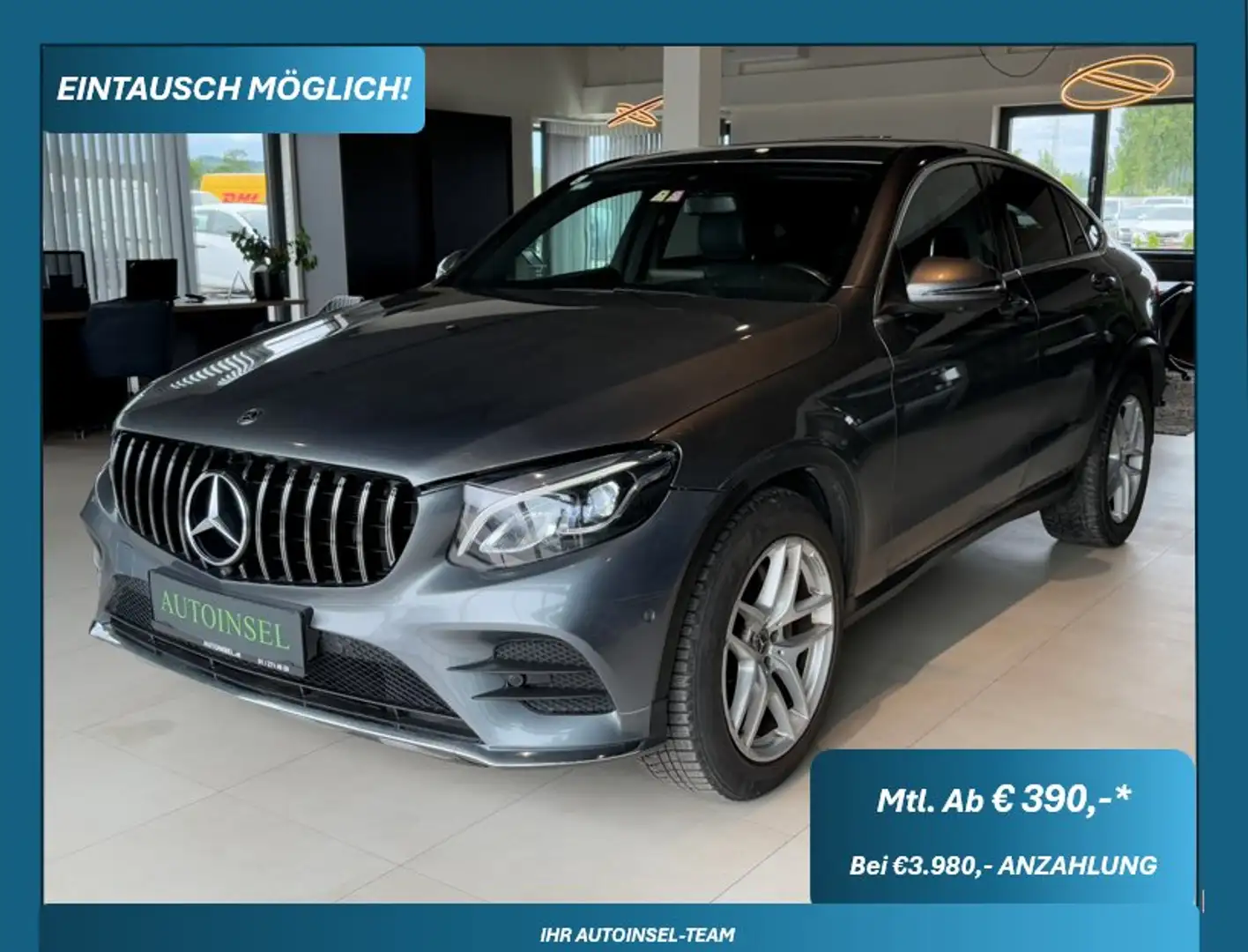 Mercedes-Benz GLC 220 GLC 220 d 4Matic Coupe AMG Grigio - 1