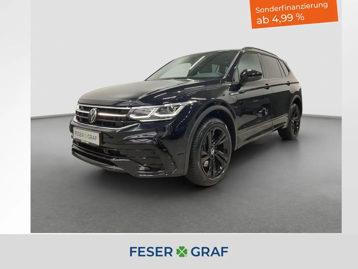 Volkswagen Tiguan Allspace R-Line 2.0TSI 4M 140kW DSG Black Schwarz - 1