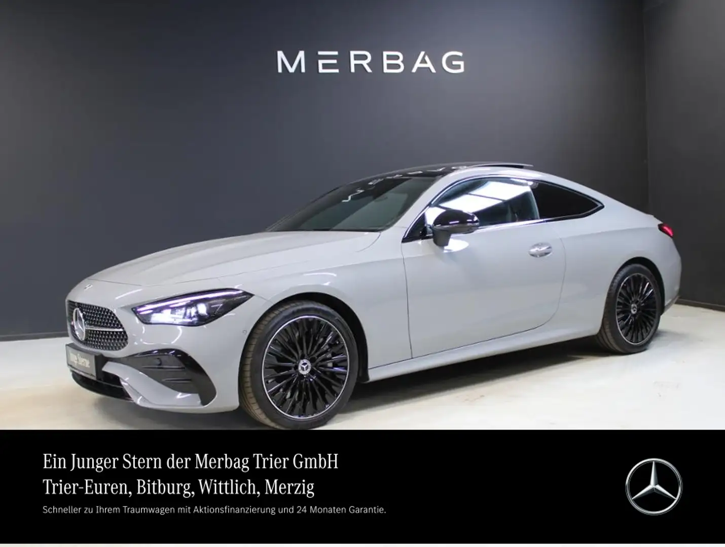 Mercedes-Benz CLE 450 4M CP *AMG Night Pano DIGITAL Burm Distr Šedá - 1