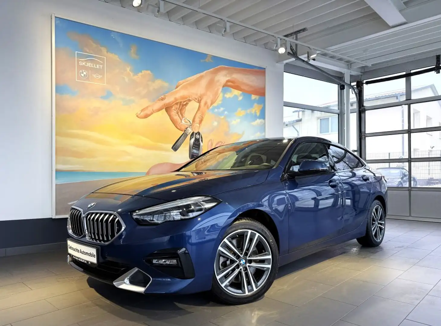 BMW 220 d  xDr. Gran Coupe Luxury PANO+ACC+AHK+KOMF+AL Blau - 1