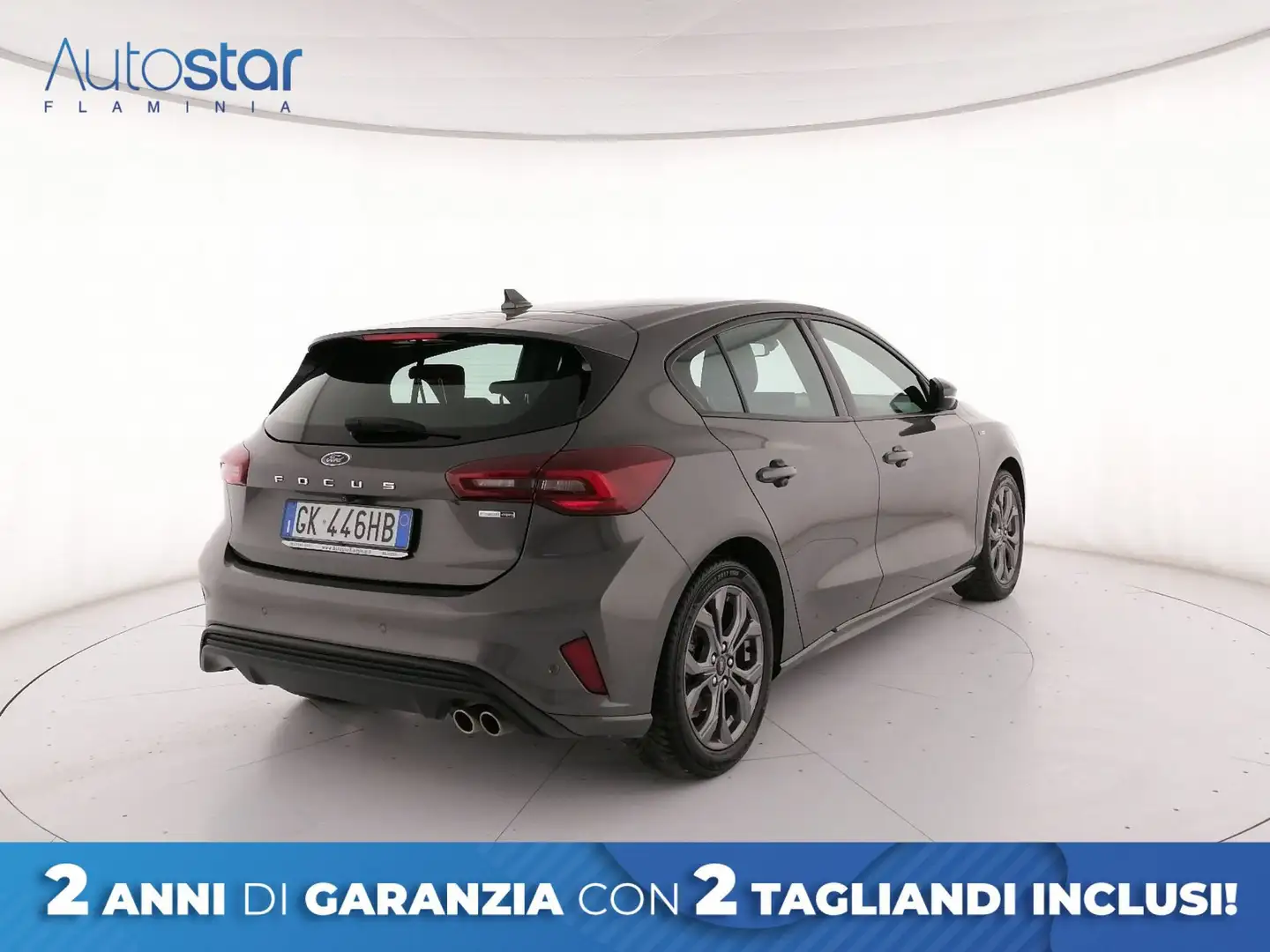 Ford Focus 1.0 ecoboost h ST-Line Design 125cv Grigio - 2