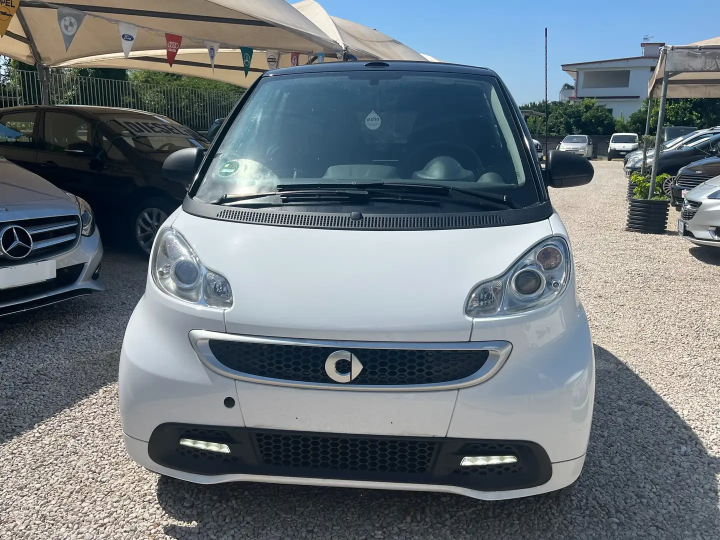 smart forTwo 1000 MHD CABRIO CAMBIO AUTOMATICO 2014 Blanc - 2