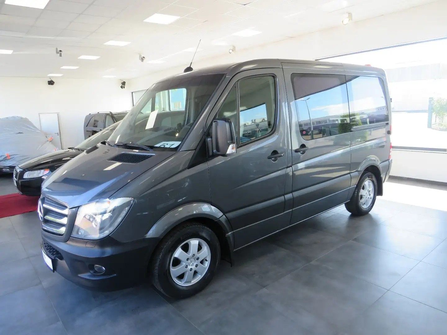Mercedes-Benz Sprinter 4 Sarg Bestattungswagen / Leichenwagen Šedá - 1