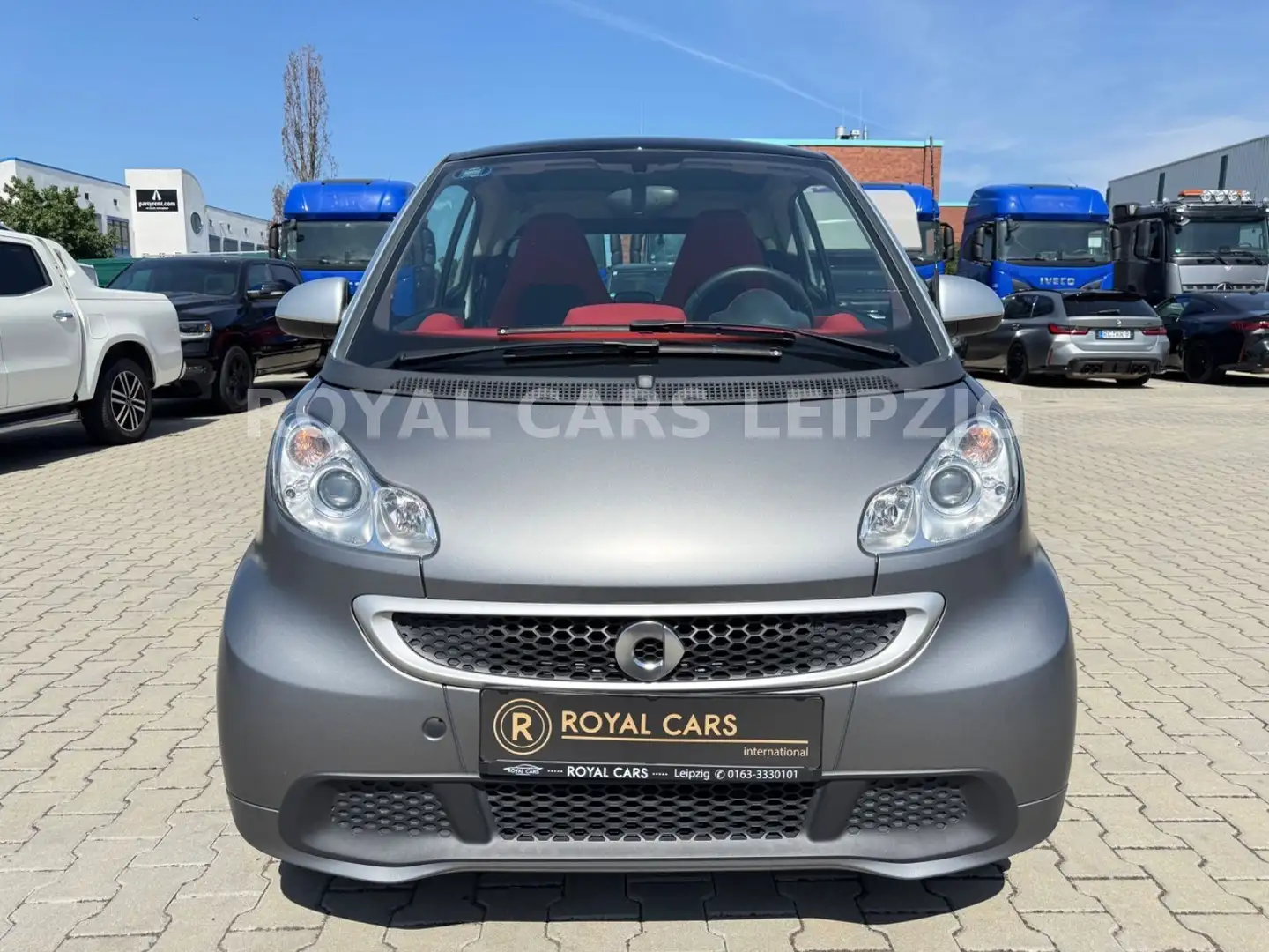 smart forTwo Micro Hybrid|GREY MATT|ROT|PANO| Grau - 2