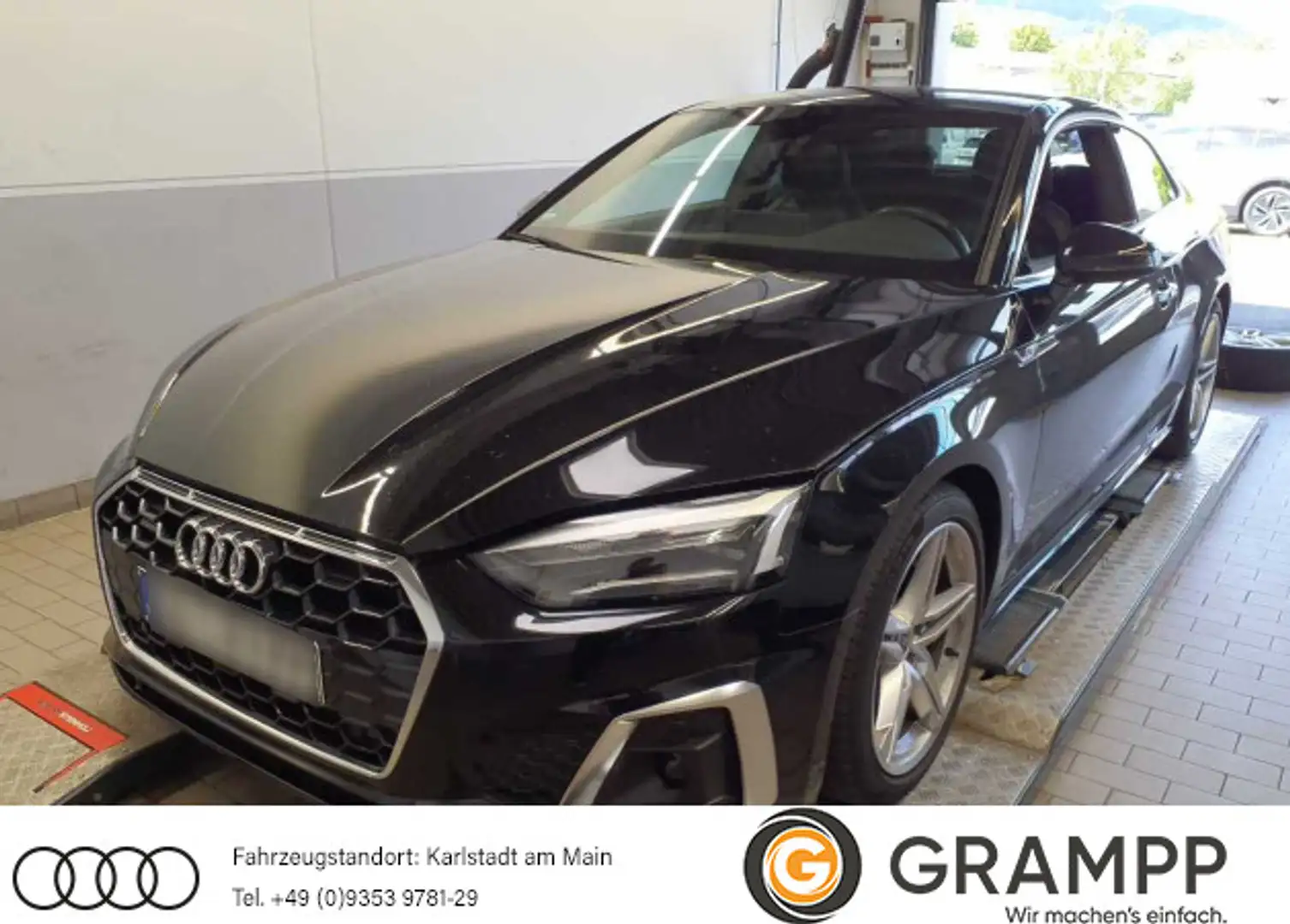 Audi A5 A5 Coupe 50 TDI quattro S line +LED+KAMERA+OPTIK Schwarz - 1