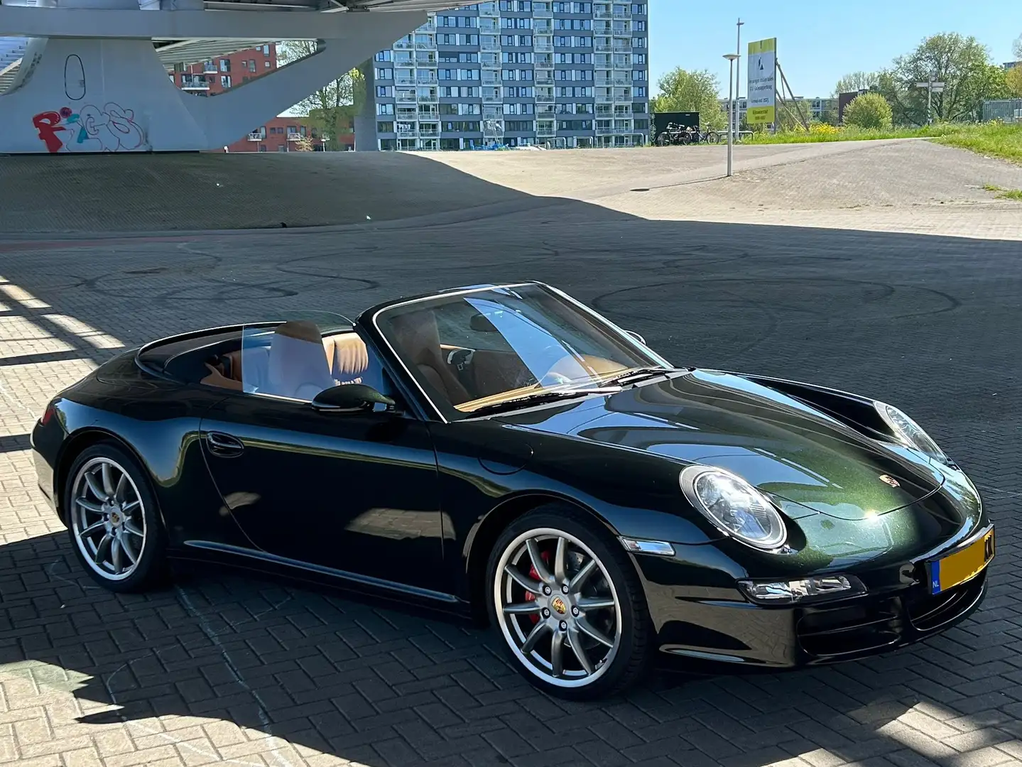Porsche 911 Carrera 4S - PTS Dark Olive Green Groen - 1
