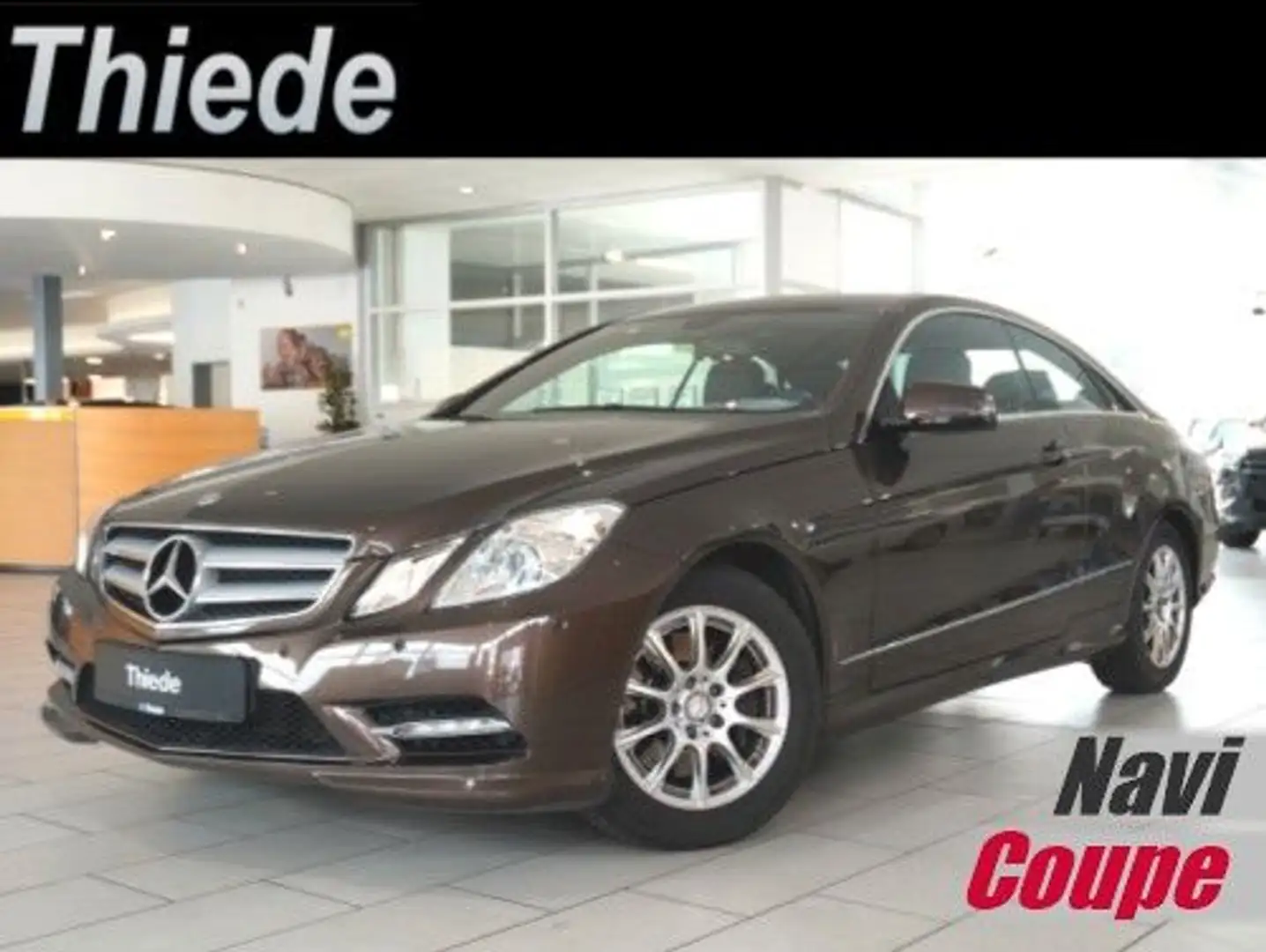 Mercedes-Benz E 200 COUPE AVAMTGRADE NAVI/SHZ/SPORT/PDC/TEMP. Brązowy - 1