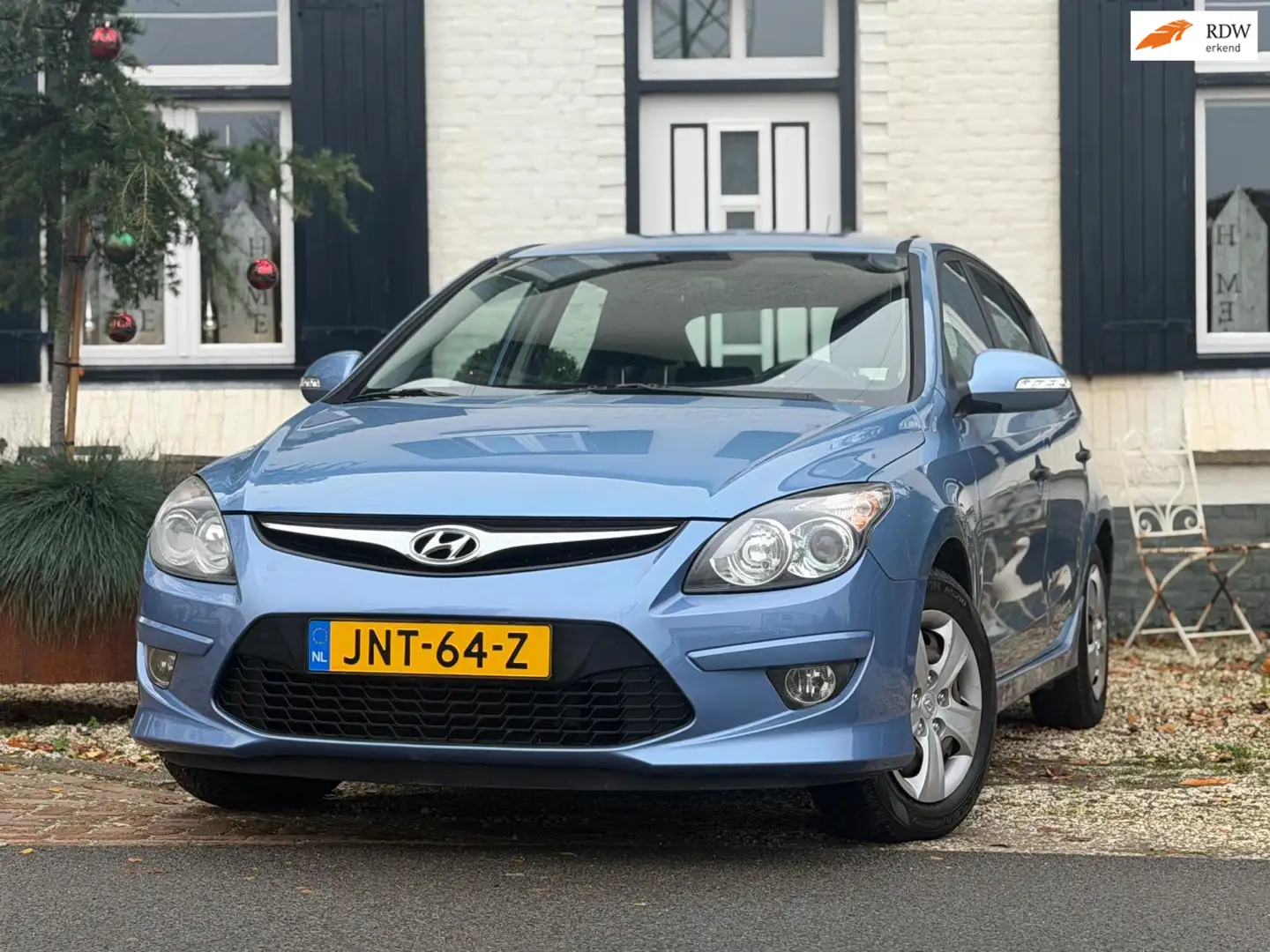 Hyundai i30 1.6 CRDi Dynamic|Airco|Stoelverwarming| Blau - 1