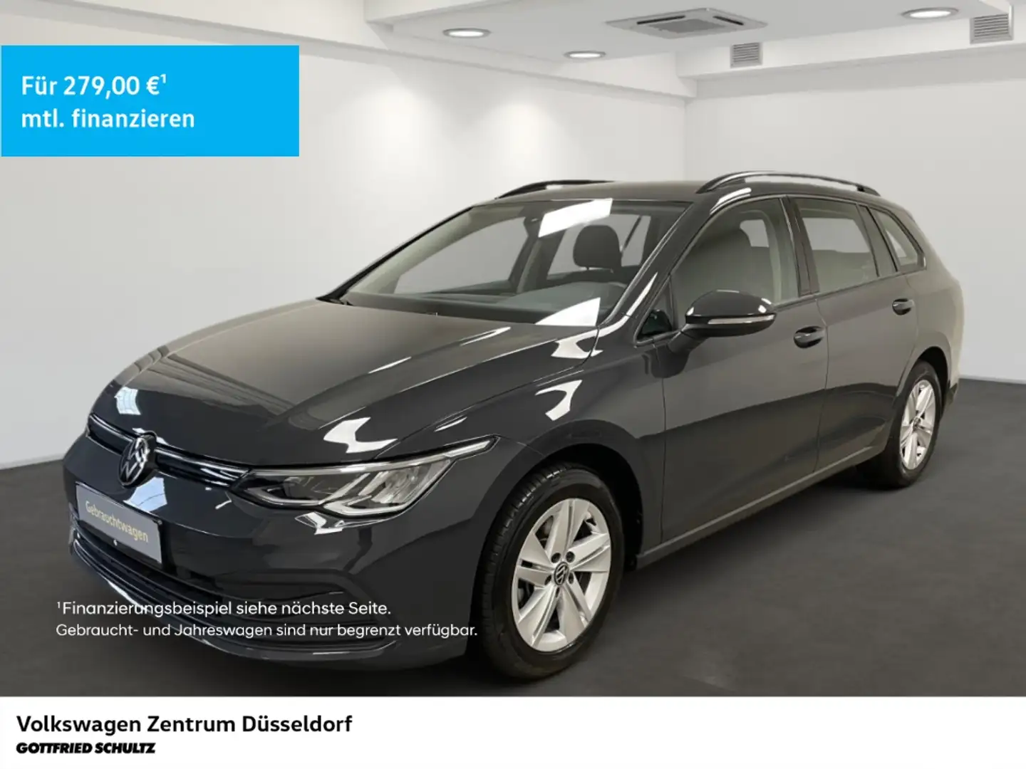 Volkswagen Golf Variant 2.0 TDI DSG Life Navigation Grau - 1
