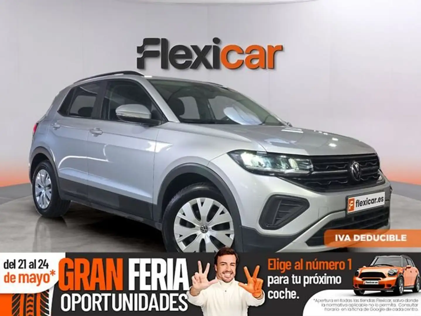 Volkswagen T-Cross 1.0 TSI Life 70kW Gris - 1