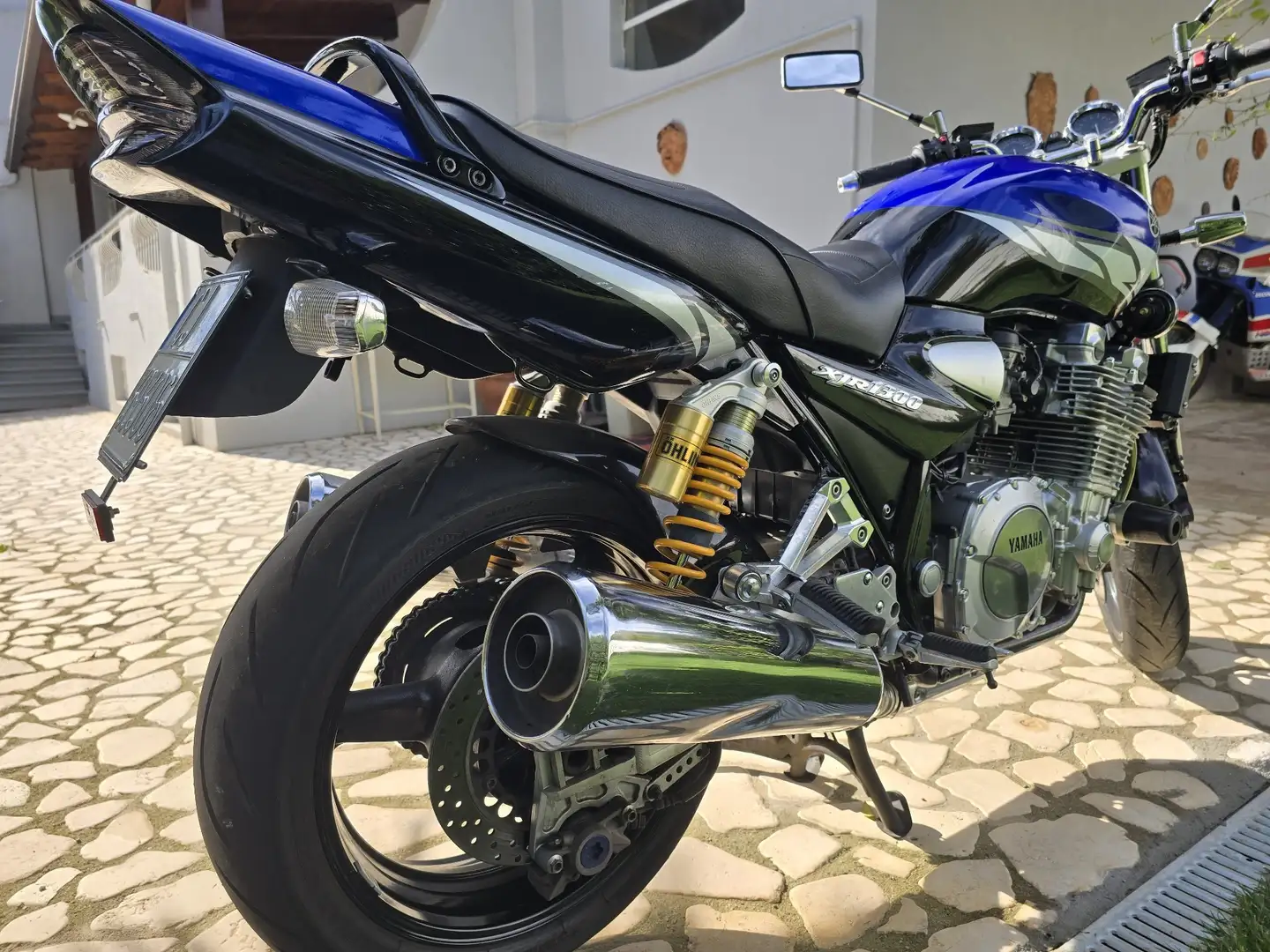 Yamaha XJR 1300 Modrá - 2