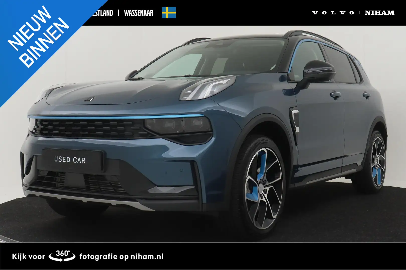 Lynk & Co 01 1.5 PHEV -ELEK.STOEL|CAMERA|PANO.DAK|20"|BLIS|HARM Blauw - 1