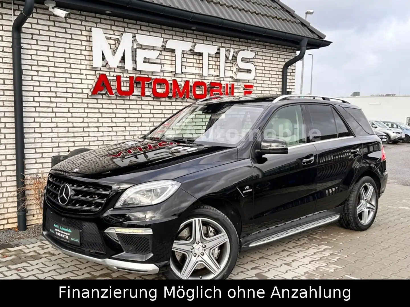 Mercedes-Benz ML 63 AMG /360°/SHD/AHK/Distronic-Plus/Totwinkel Zwart - 1