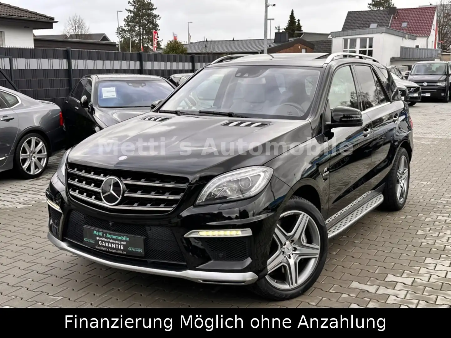 Mercedes-Benz ML 63 AMG /360°/SHD/AHK/Distronic-Plus/Totwinkel Чорний - 2