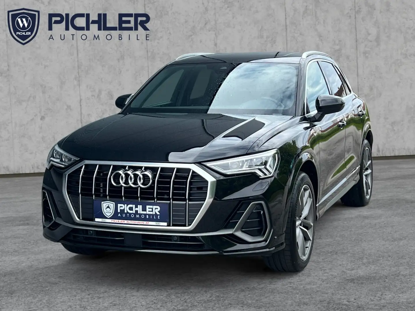 Audi Q3 35 TDI quattro S line exterieur Schwarz - 1
