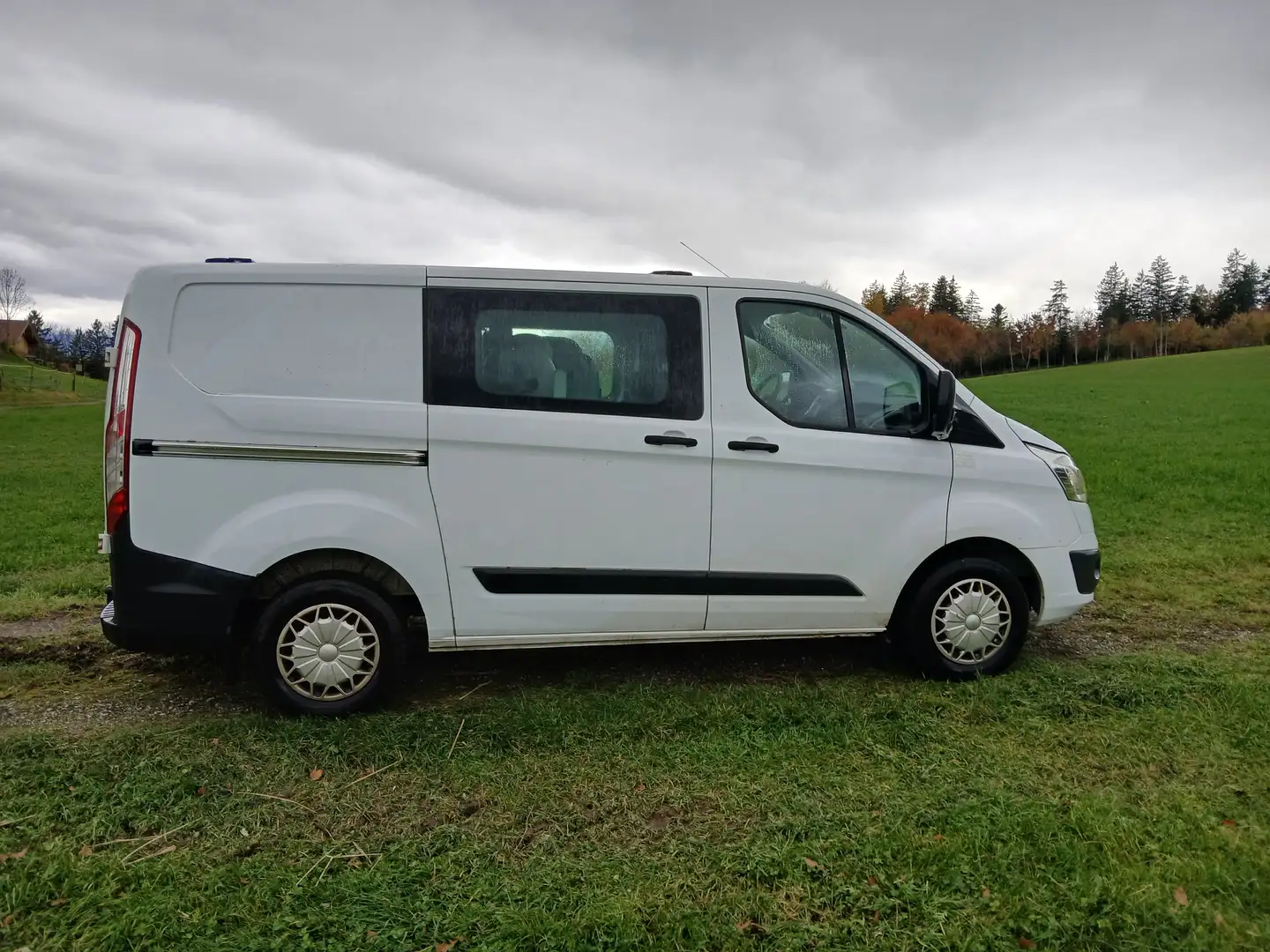Ford Transit Custom L1H1 270/92 2.2 TDI DoKa Weiß - 2