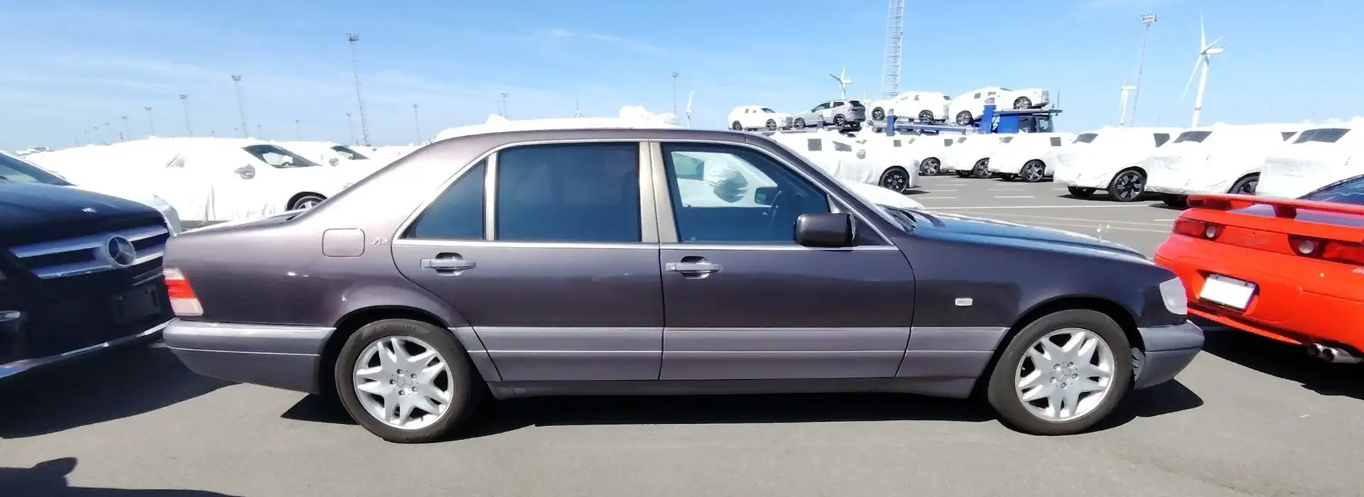 Mercedes-Benz S 600 600 SEL W140 Paars - 2