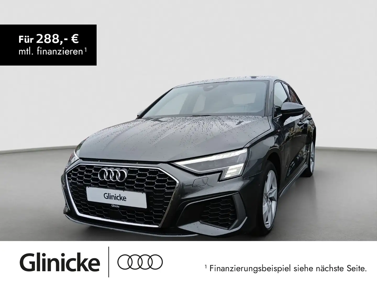 Audi A3 40 TFSI e-tron S-tronic S line Matr Grau - 1