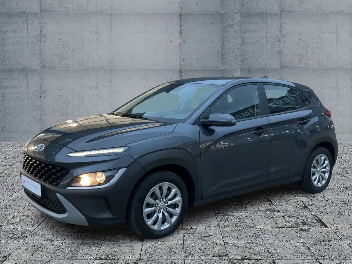 Hyundai KONA 1.0 T-GDI PURE APP+RFK+DAB+BT+MFL+MFA+KLIMA Gris - 2