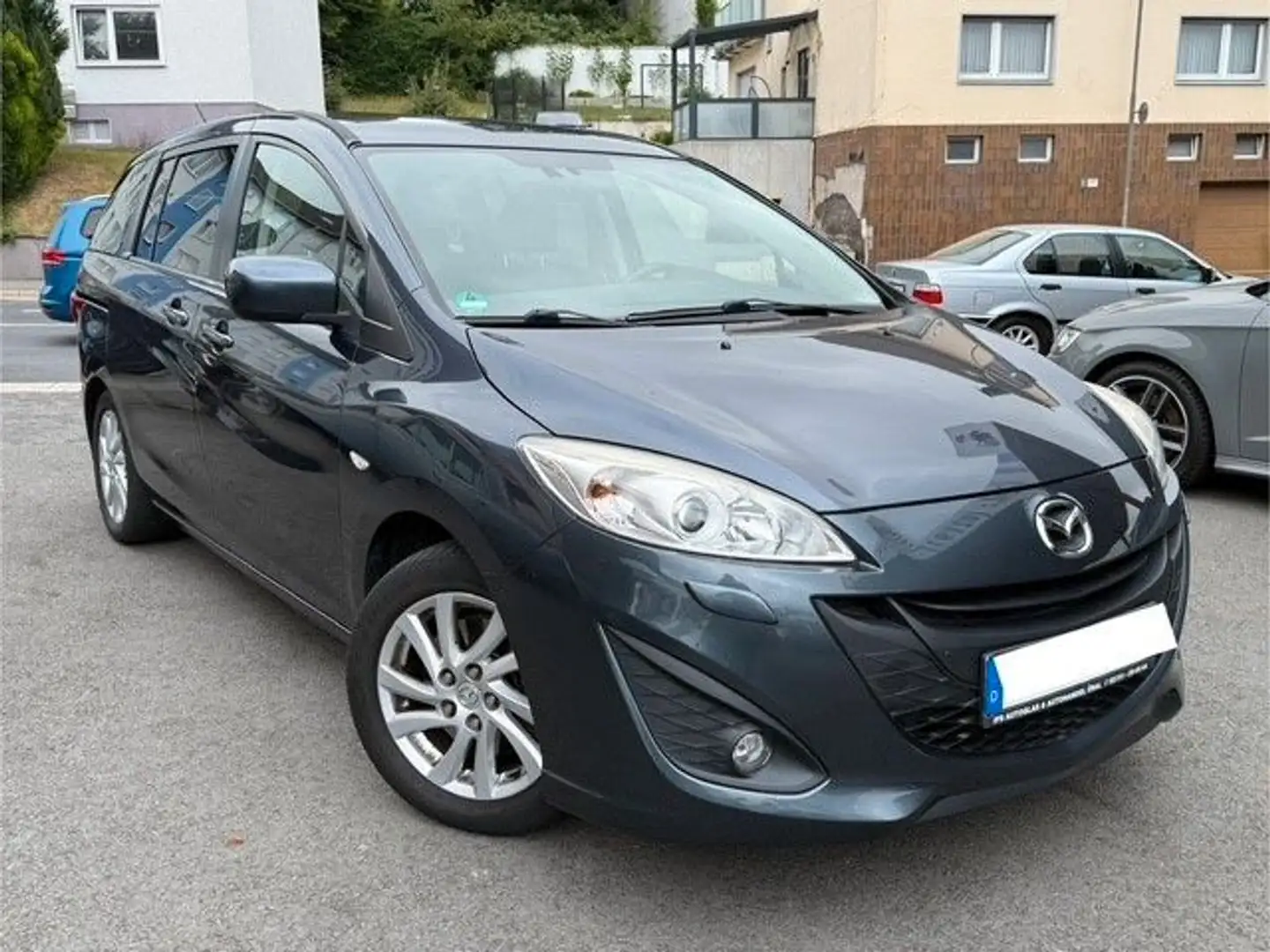 Mazda 5 Center-Line NAVI-KLIMA-7 SITZER-PDC-ALLUS Grau - 2