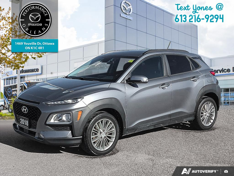 Silver 2018 Hyundai Kona SUV / Crossover  Automatic