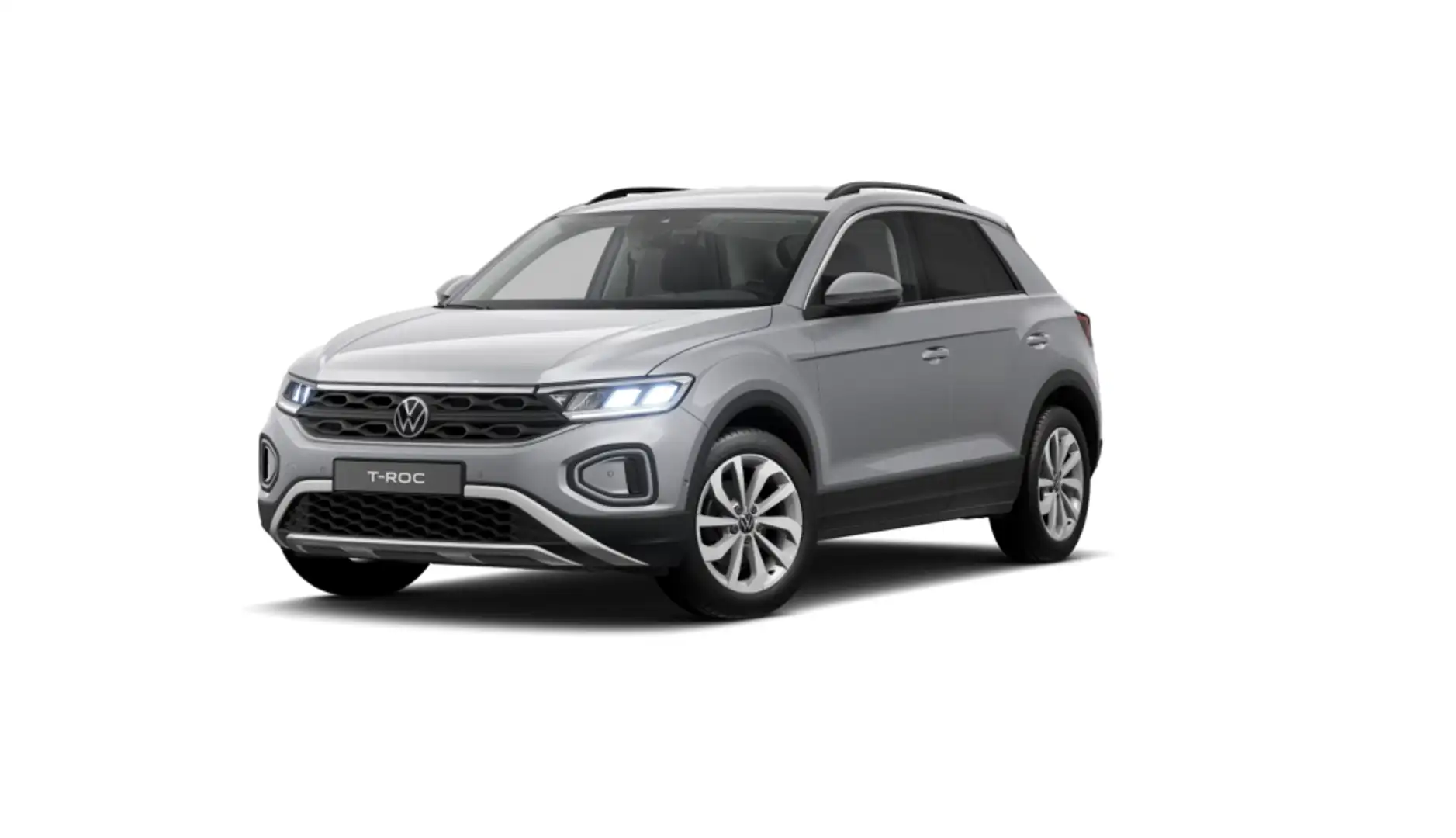 Volkswagen T-Roc 1.0 TSI Más 85kW Plateado - 1