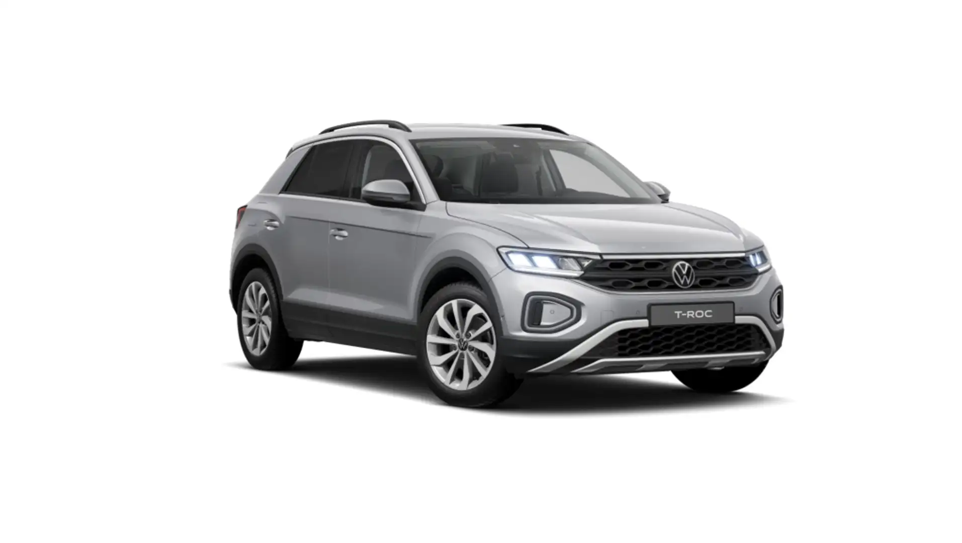 Volkswagen T-Roc 1.0 TSI Más 85kW Plateado - 2