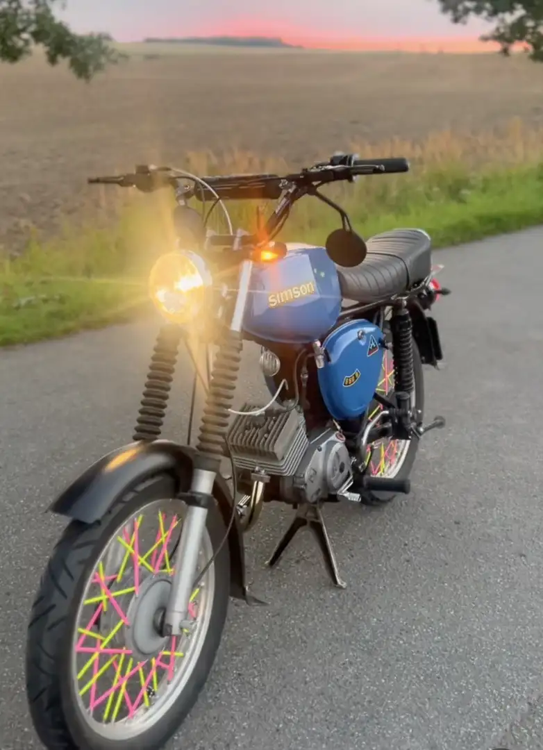 Simson S 51 S 51 / 4 Gang / 50 ccm Kék - 2