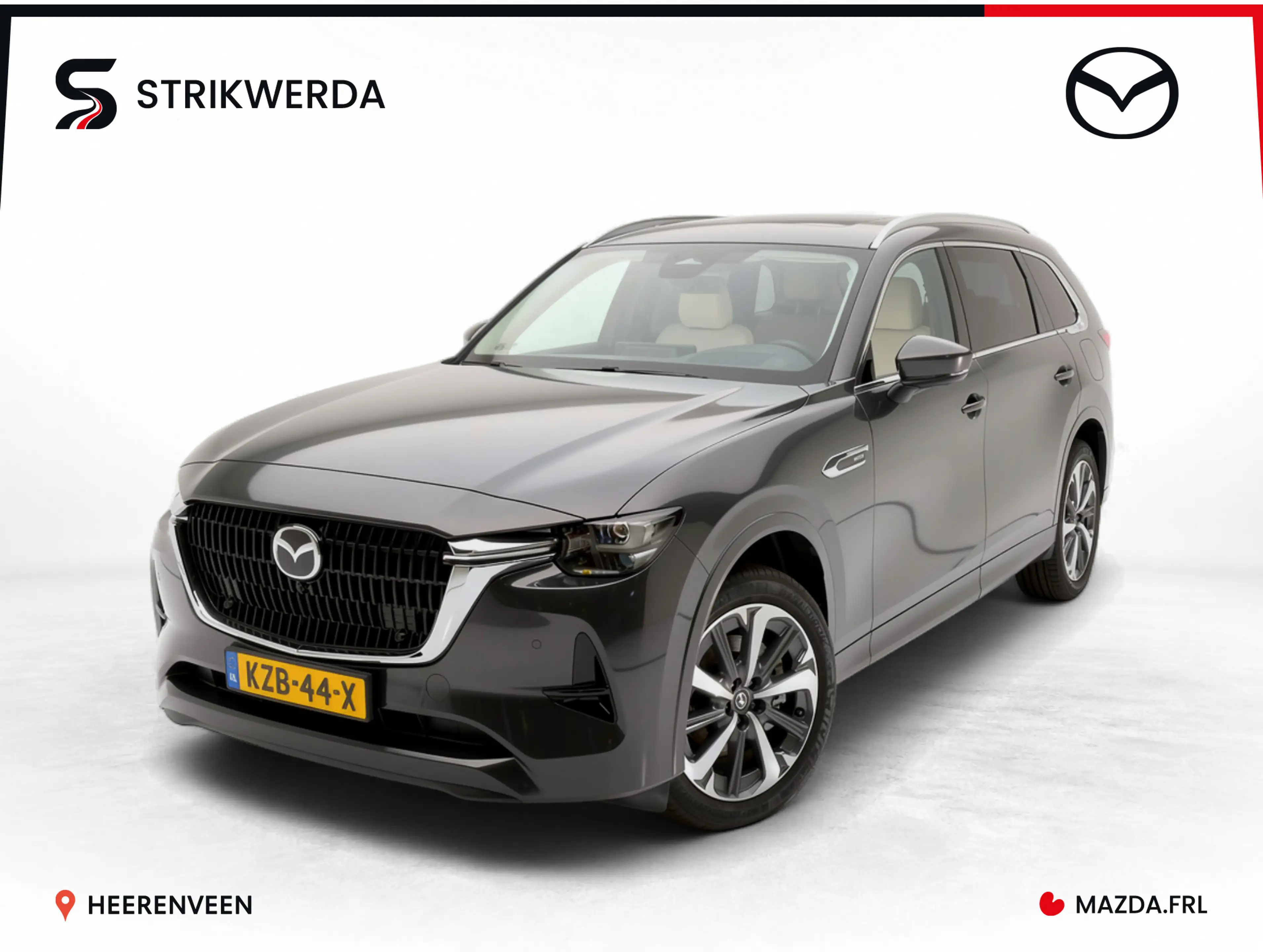 Mazda CX-80 2.5 e-SkyActiv PHEV Takumi Plus Nieuw!| 7 persoons