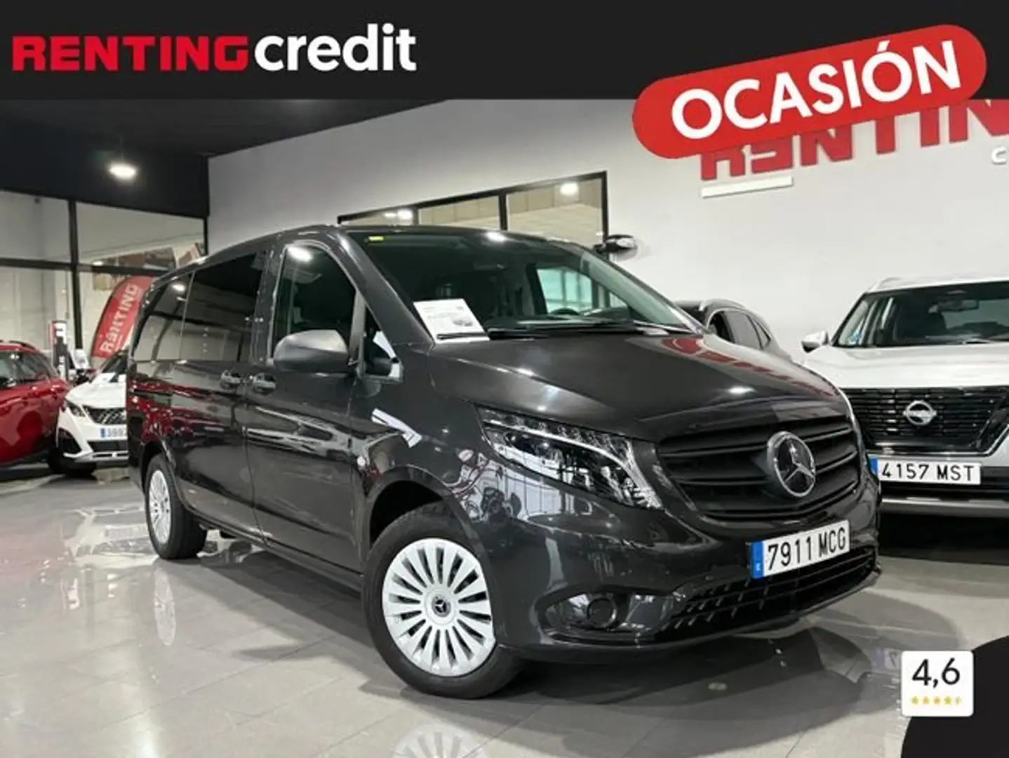 Mercedes-Benz Vito 116CDI AT 120kW Tourer Pro Larga Negro - 1
