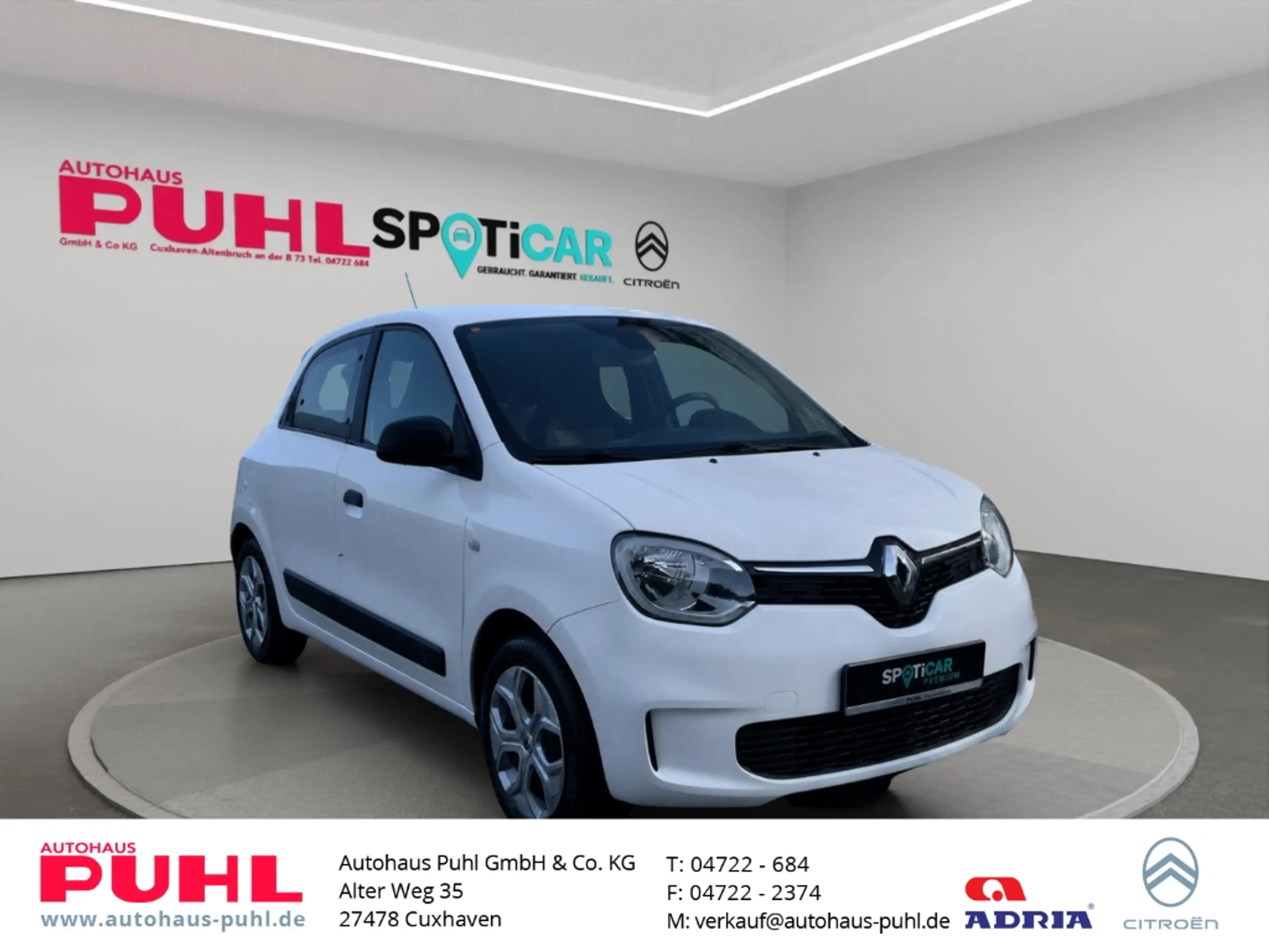 Renault Twingo Berganfahrass. Speedlimiter Klappb. Beifahrers. LE