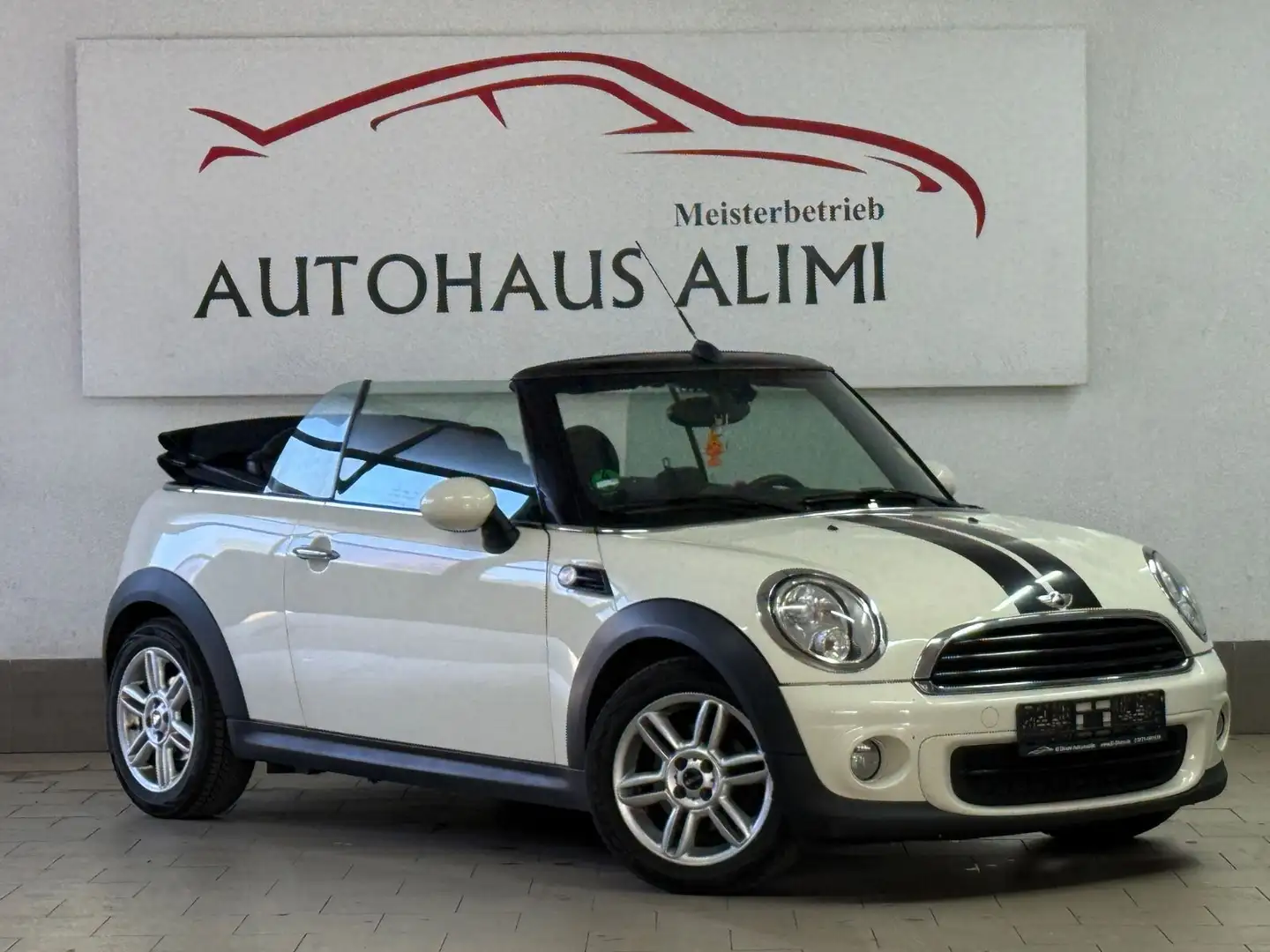 MINI One Cabrio One TÜV Neu Leder Tempomat PDC Weiß - 2