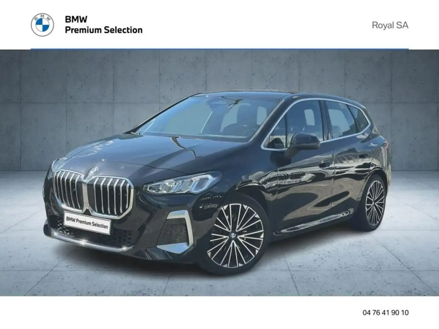 BMW 218 218d 150ch M Sport DKG7 Zwart - 1