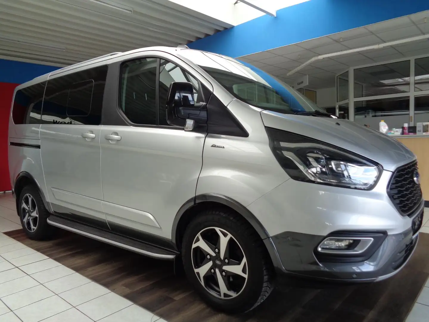 Ford Tourneo Custom Active Aut,Xen.Navi.ACC.8 Sitze Silber - 1