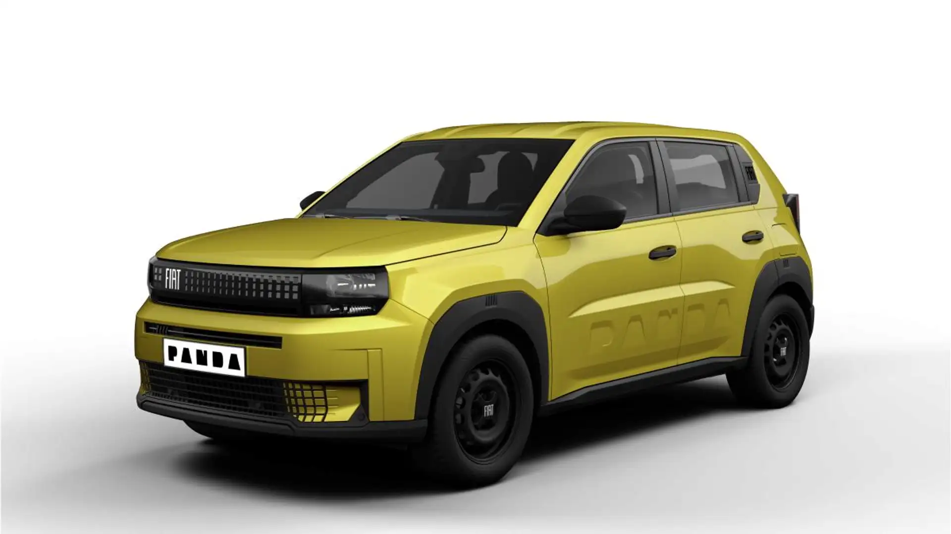 Fiat Grande Panda 🐼🐼🐼Hybrid LA Prima – Top-Ausstattung + Winterpa Gelb - 2