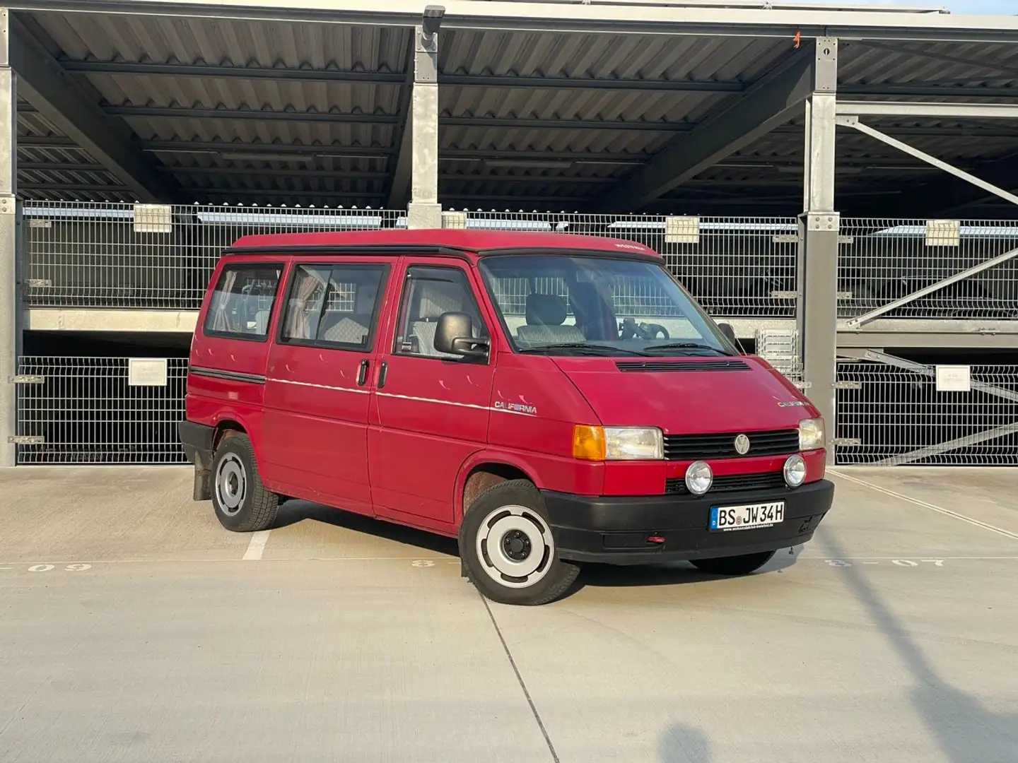 Volkswagen T4 California Aufstelldach AAB DIesel Rouge - 1