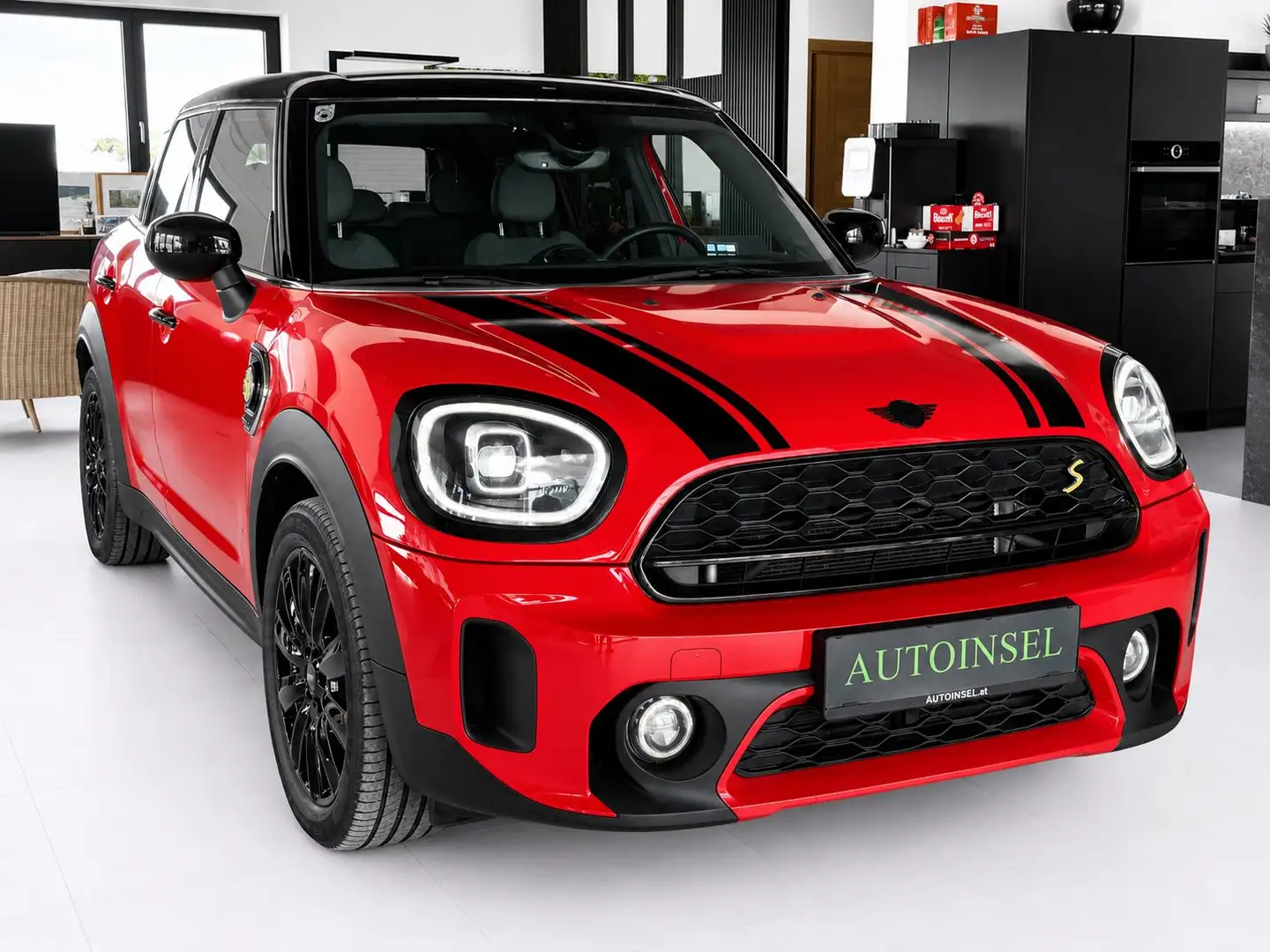 MINI Cooper SE Countryman Classic Trim All4 Head Up SZH Kamera Rot - 2