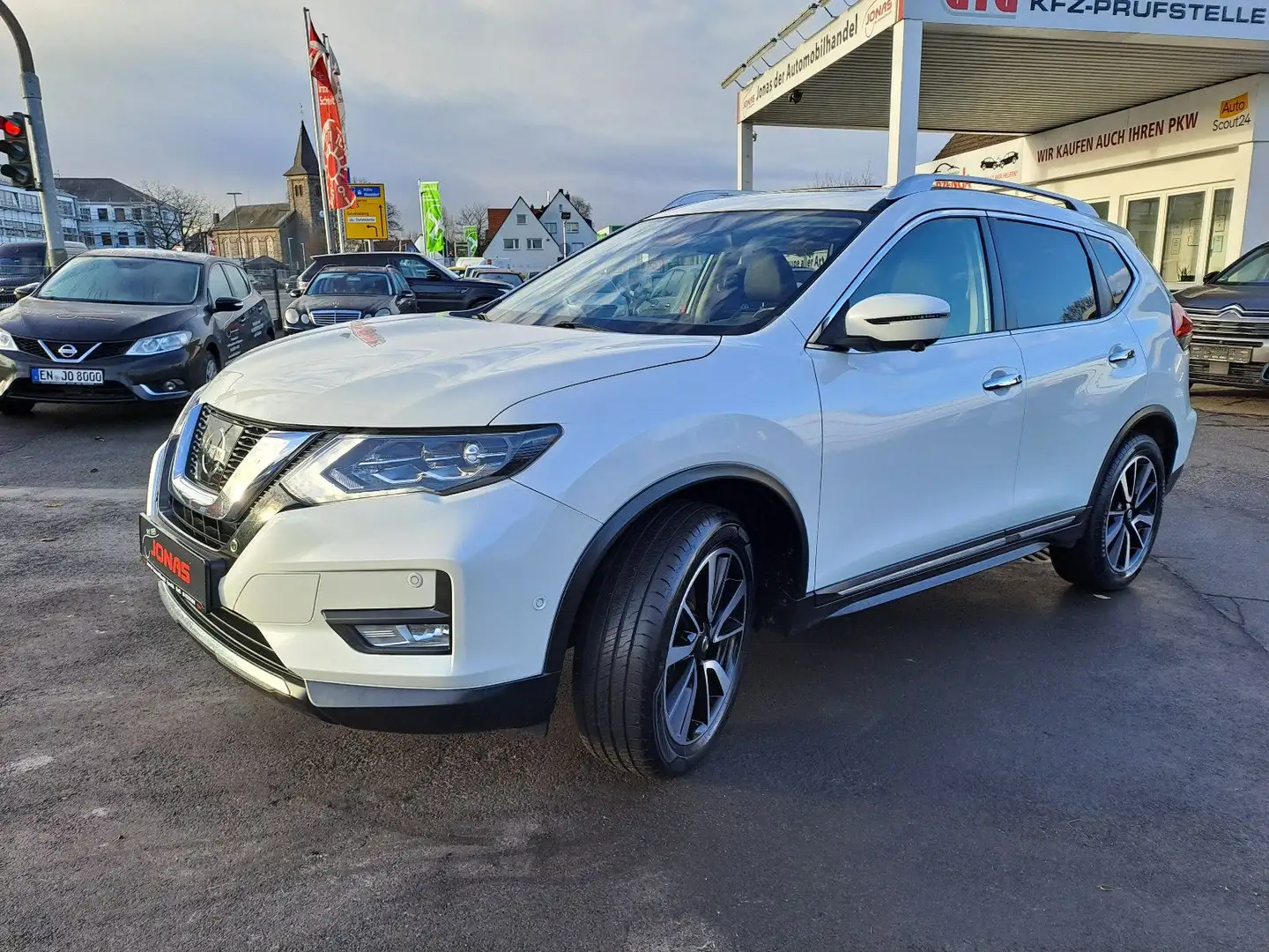 Nissan X-Trail Tekna *360°Kam*Navi*PDC*Leder*DAB*SHZvh* Weiß - 1