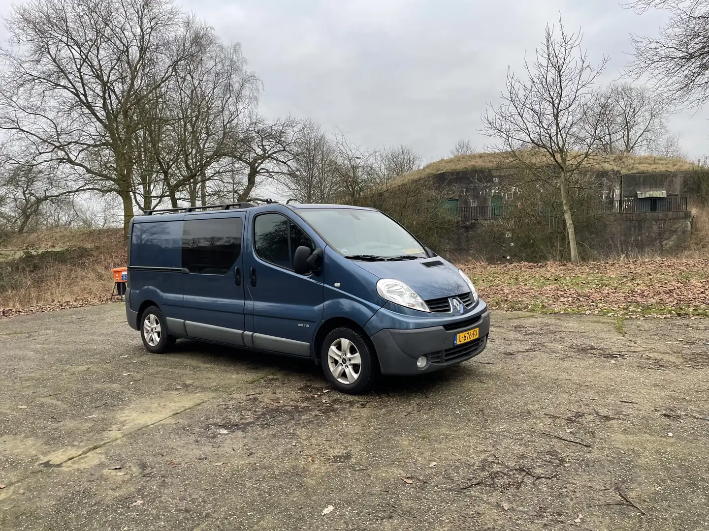 Renault Trafic 2.0 dCi 115 FAP L2H1 camper busje Blauw - 1