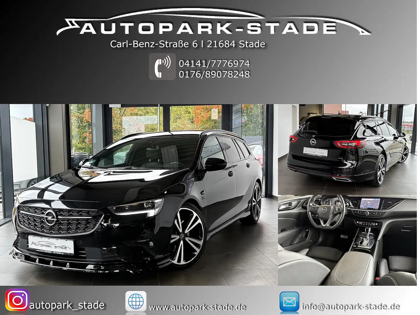 Opel Insignia OPC-Line Ultimate 4x4 BOSE HUD LED AHK Noir - 1