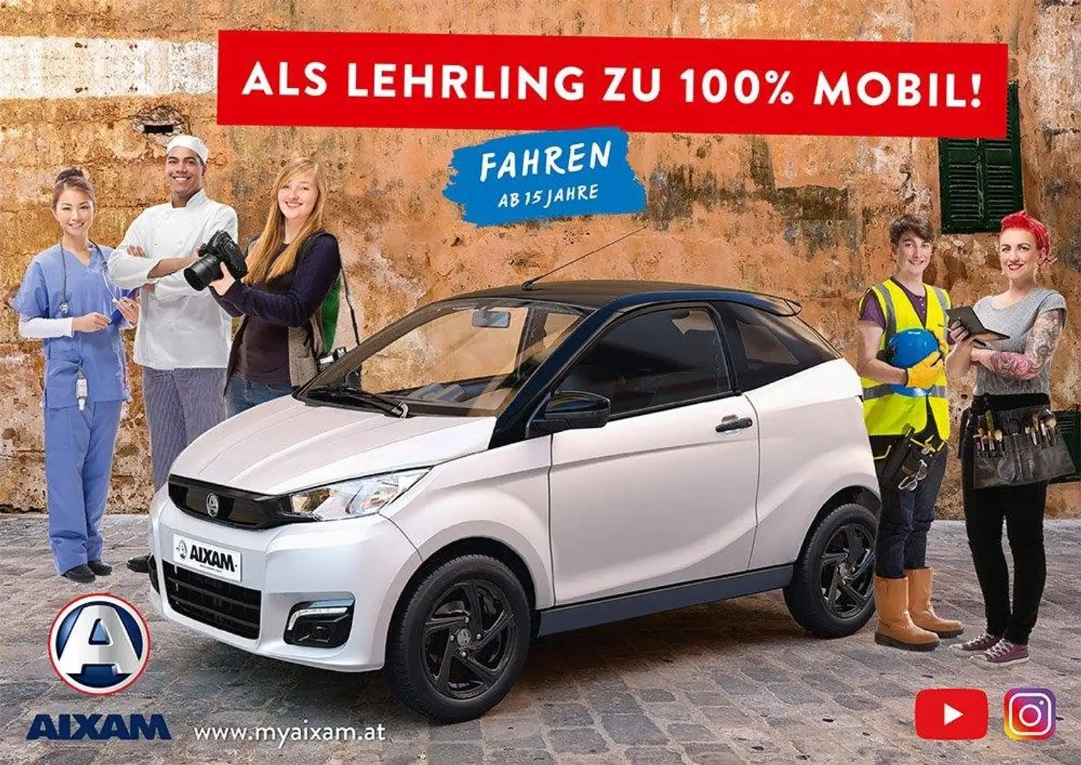 Aixam City Sport – AKTIONSPREIS + € 600 EINTAUSCHBONUS! Weiß - 1