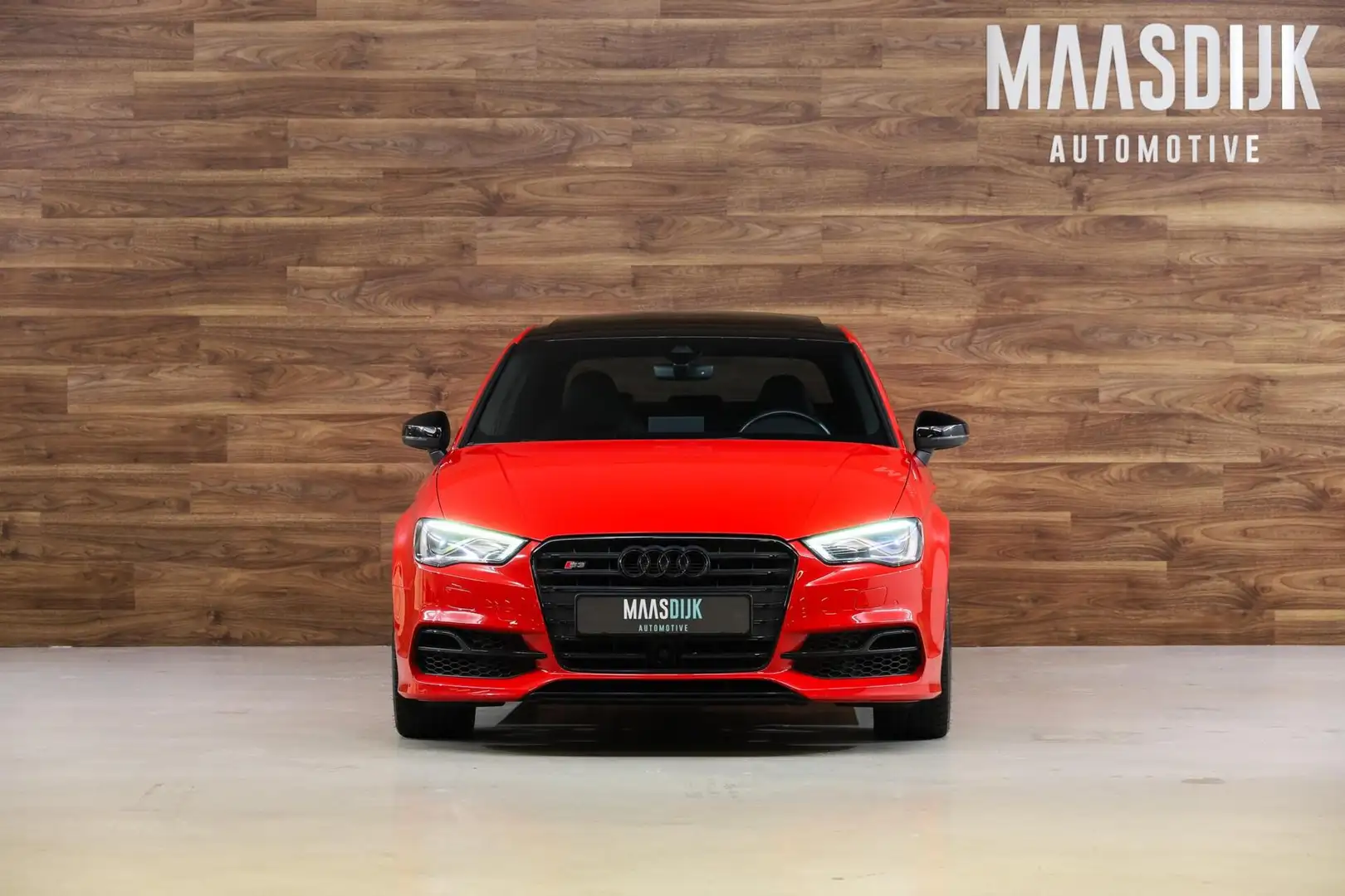 Audi S3 2.0 TFSI S3 Quattro|Pano|Miltekk|RS Zetels|B&O Aud Rood - 2