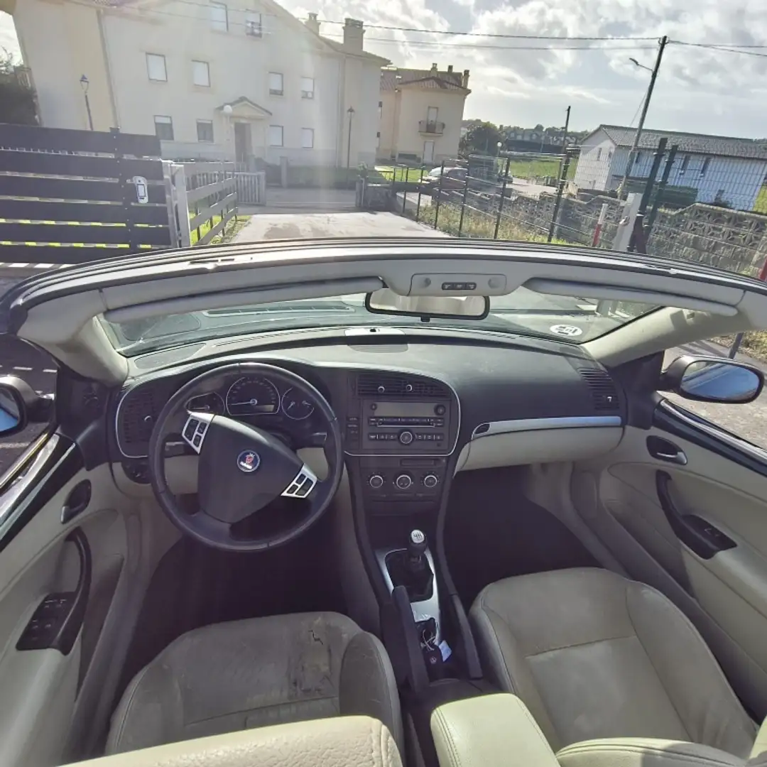 Saab 9-3 Cabrio 1.9TiD Vector Schwarz - 2