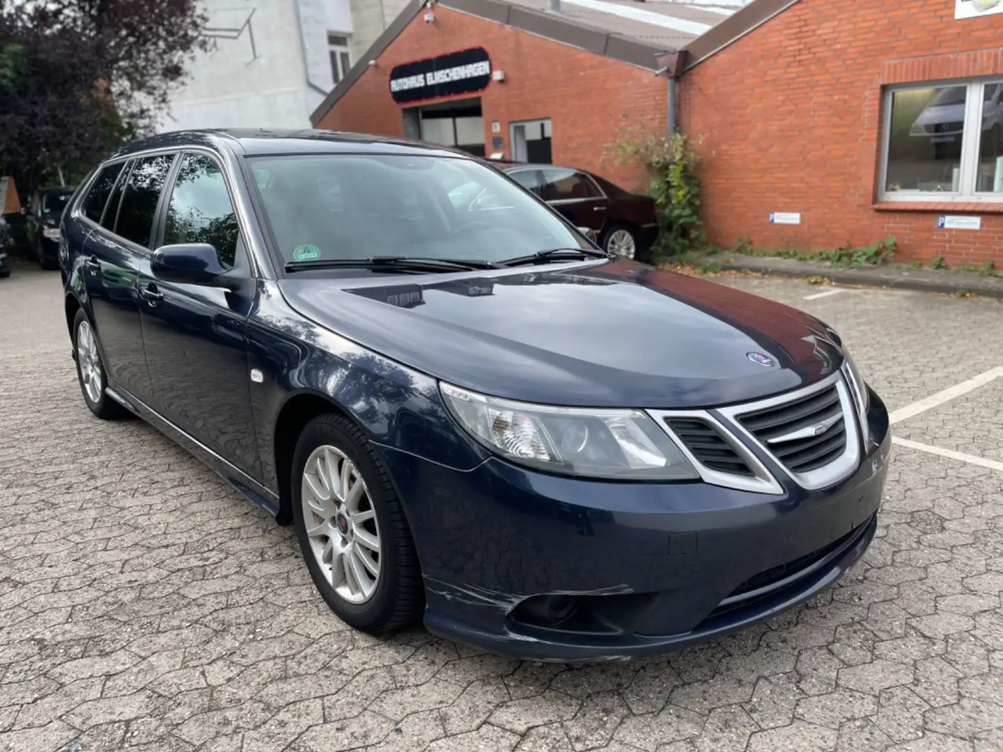 Saab 9-3 1.9 TTiD 132 kW Vector SportCombi'Autom'Voll Blau - 1