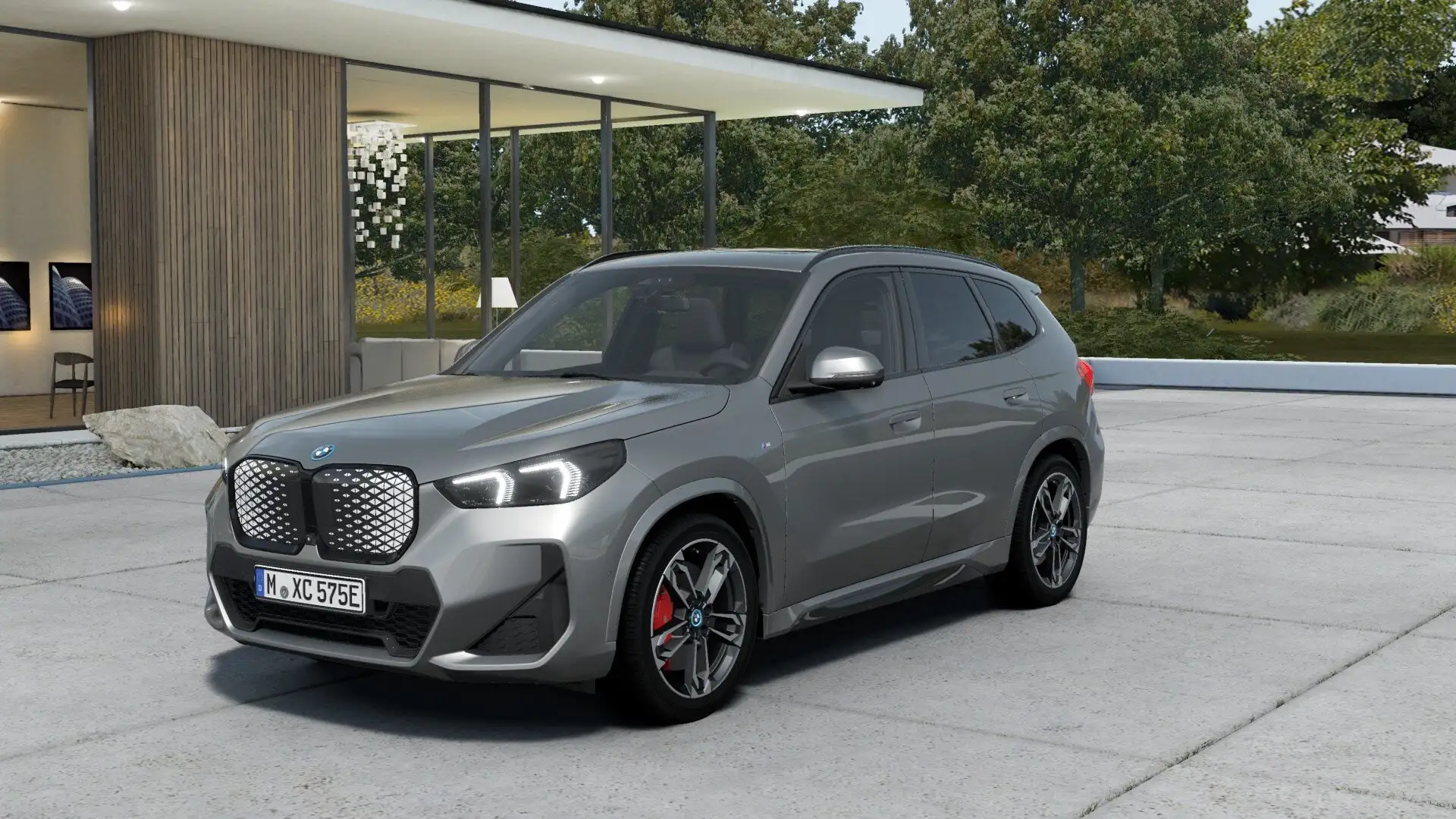BMW iX1 eDrive20 M Sportpaket UPE: 63.790€ Silber - 1
