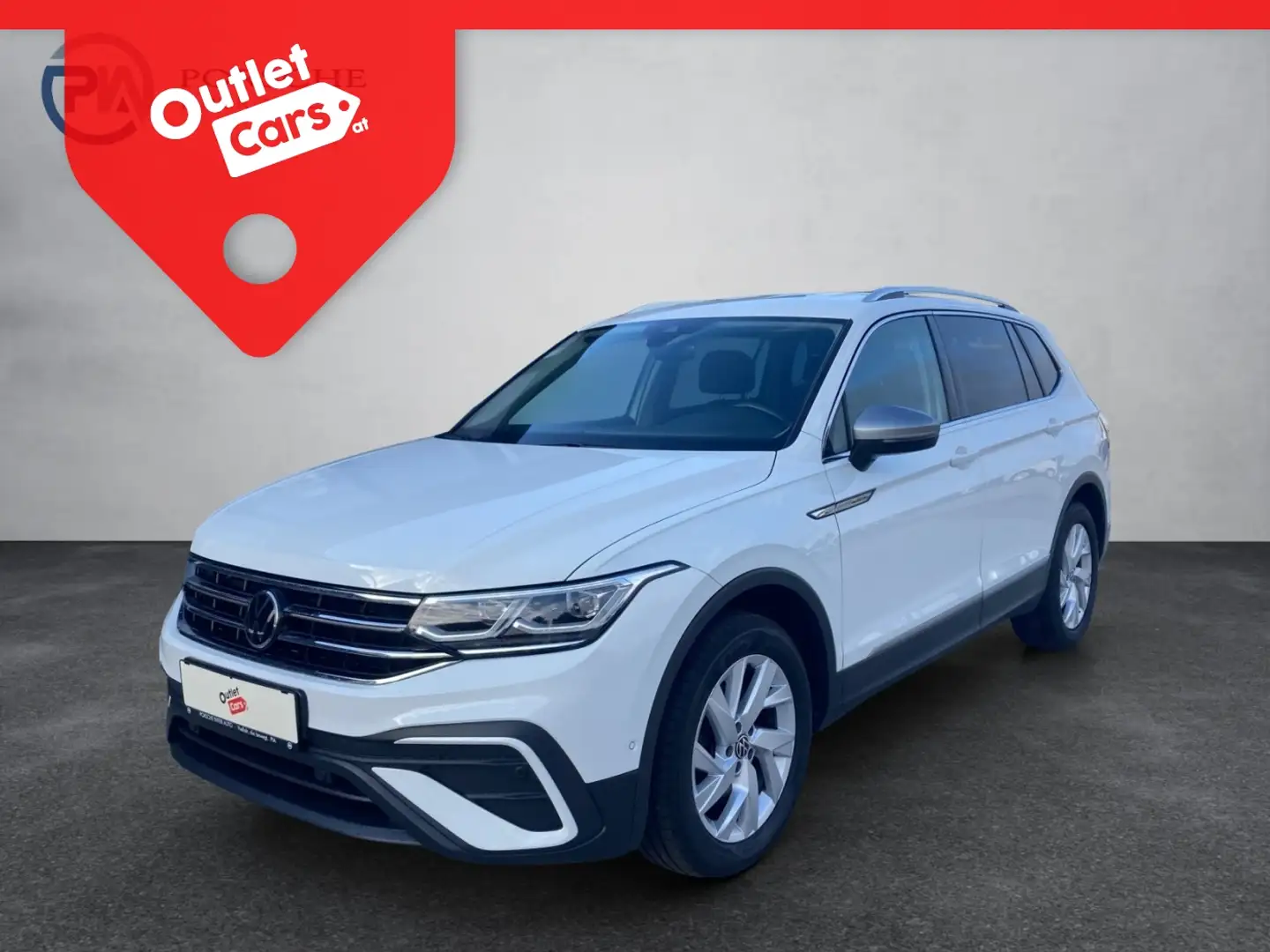 Volkswagen Tiguan Allsp. Life TDI DSG ASSIST+MATRIX+AHK+HUD Weiß - 1