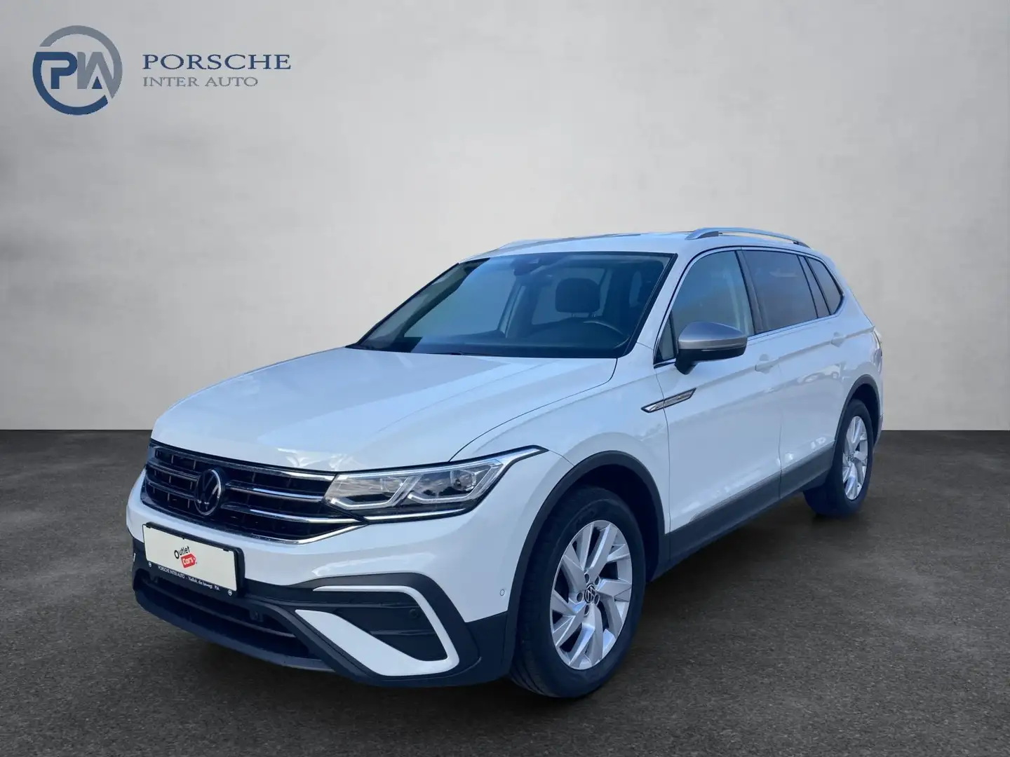 Volkswagen Tiguan Allspace Life TDI DSG ASSIST+MATRIX+AHK Weiß - 2
