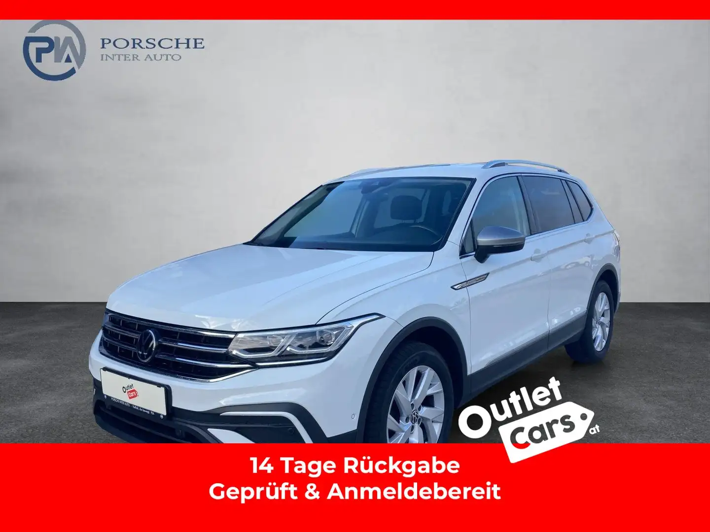 Volkswagen Tiguan Allspace Life TDI DSG ASSIST+MATRIX+AHK Weiß - 1