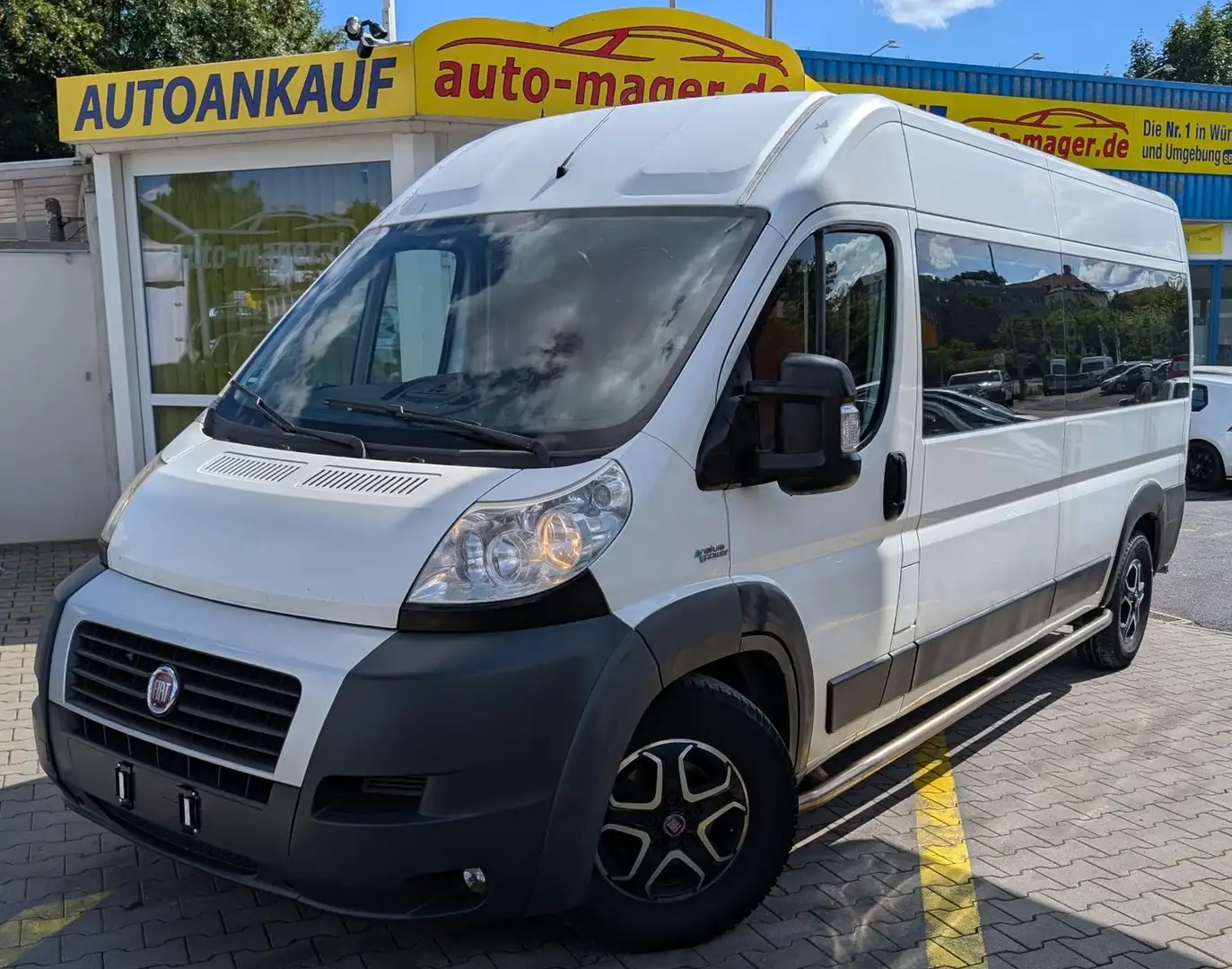 Fiat Ducato 3.0 L3H2*CNG*Rollstuhl*6Si*MotorNEU 10tkm Weiß - 1