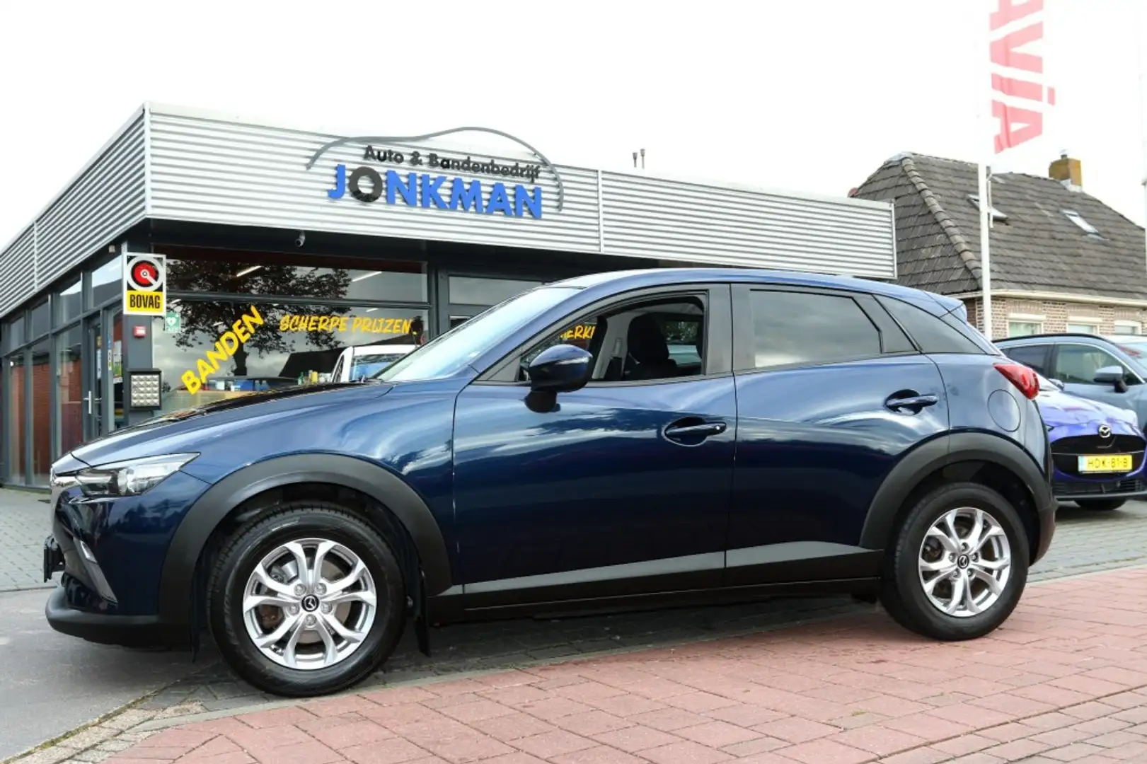 Mazda CX-3 2.0 SAG 120 SKL trekhaak navi Bleu - 1